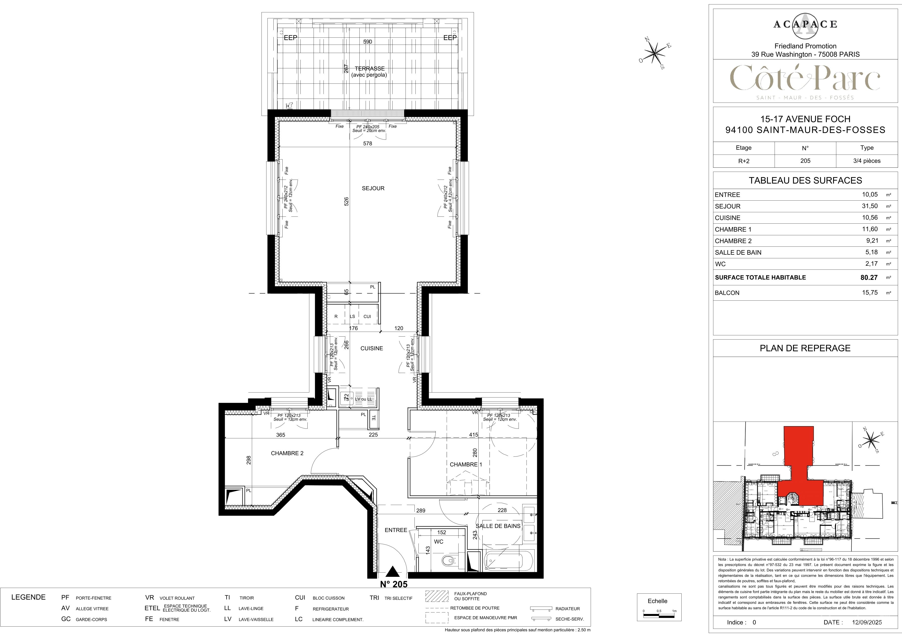 COTE PARC - T3