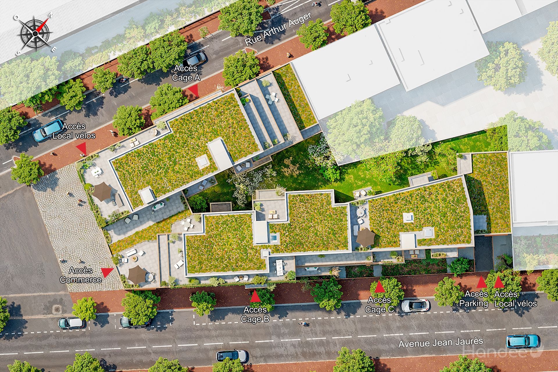 PLAN MASSE - Montrouge HD