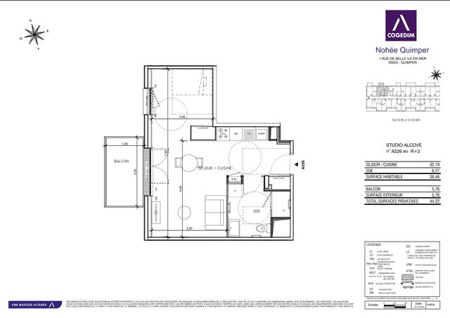 Plan lokalu A226