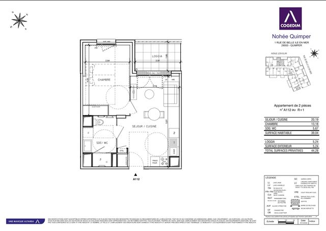 Plan lokalu A112