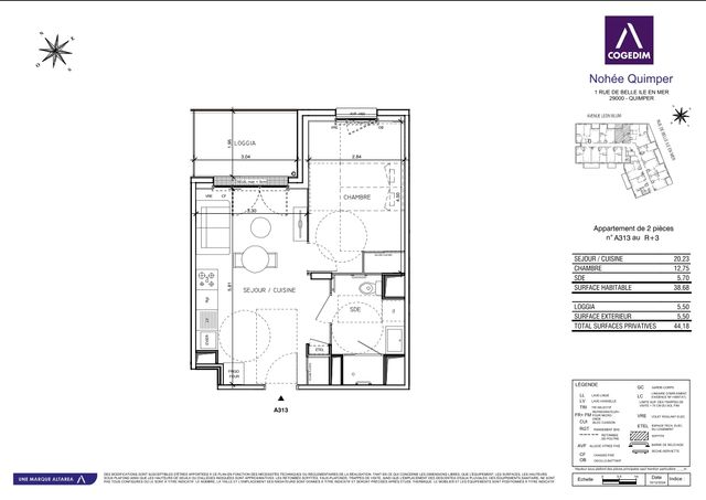 Plan lokalu A313