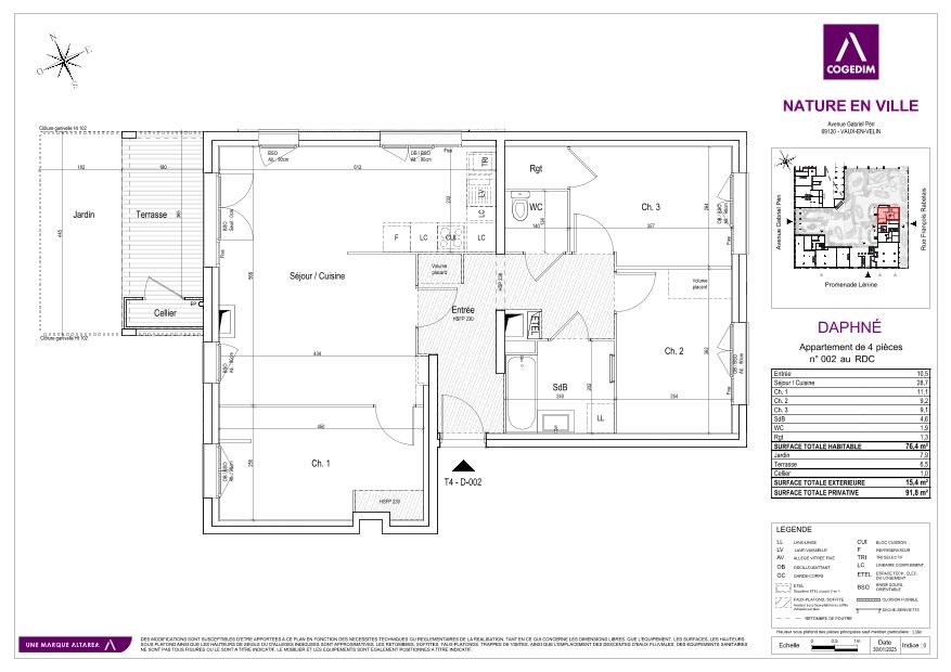 Plan du logement