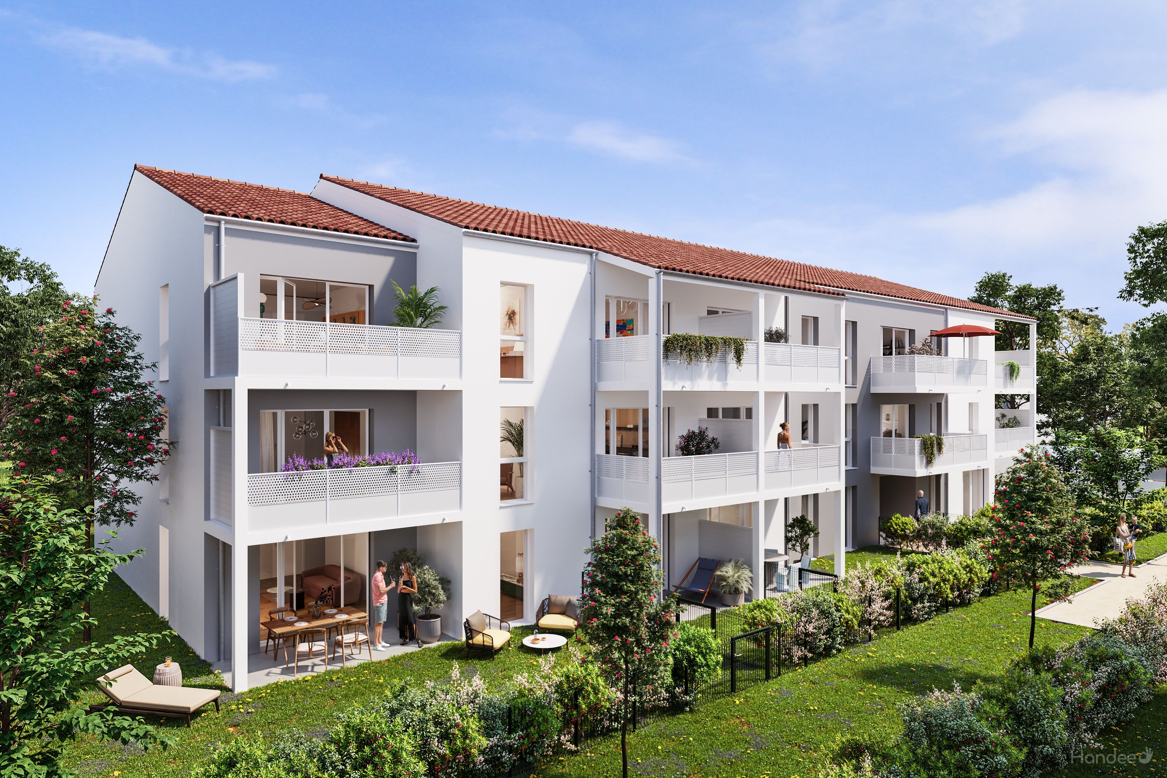 Perspective L Herbergement batiment B BD