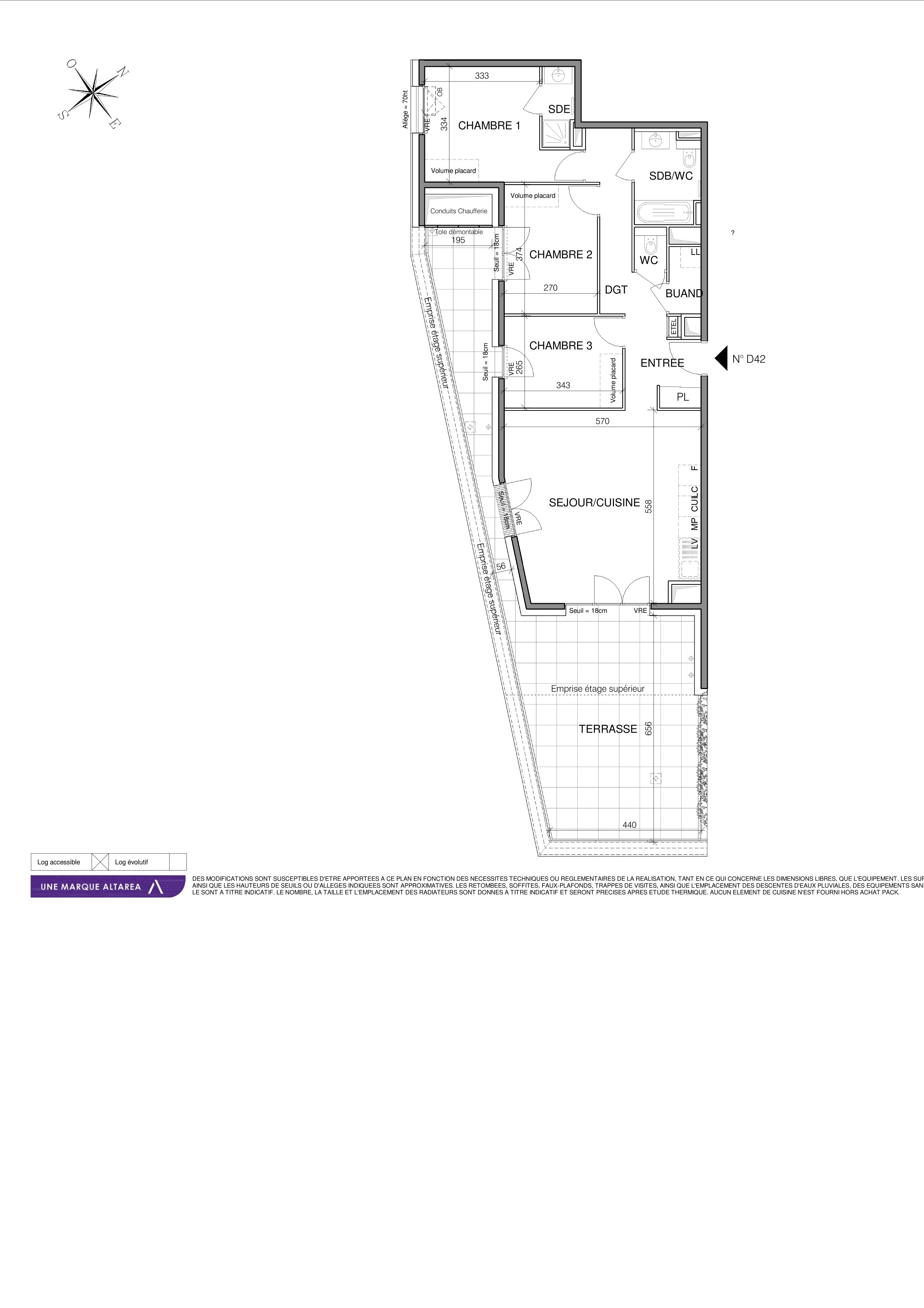 Plan du logement