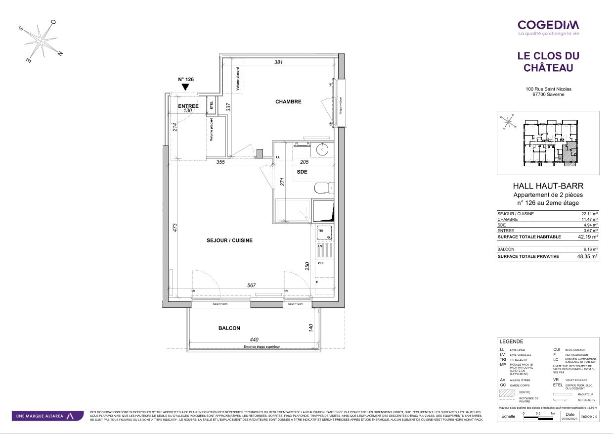 Plan du logement