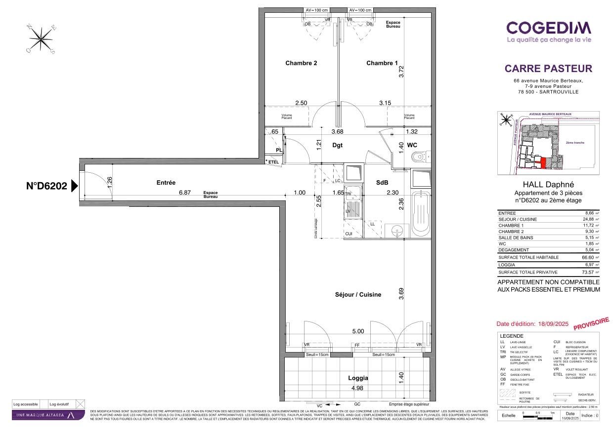 Plan du logement