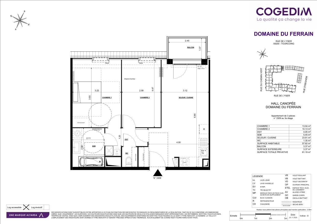Plan du logement