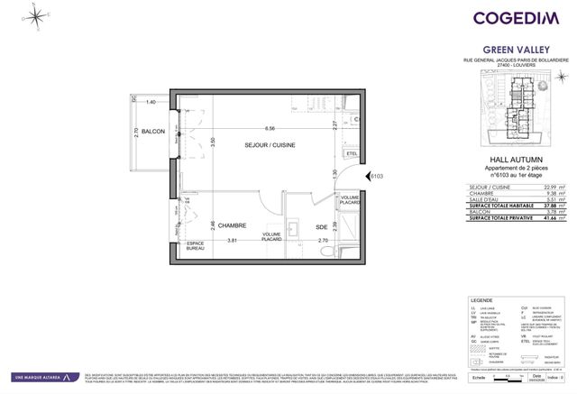Plan lokalu 6103