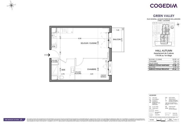 Plan lokalu 6106