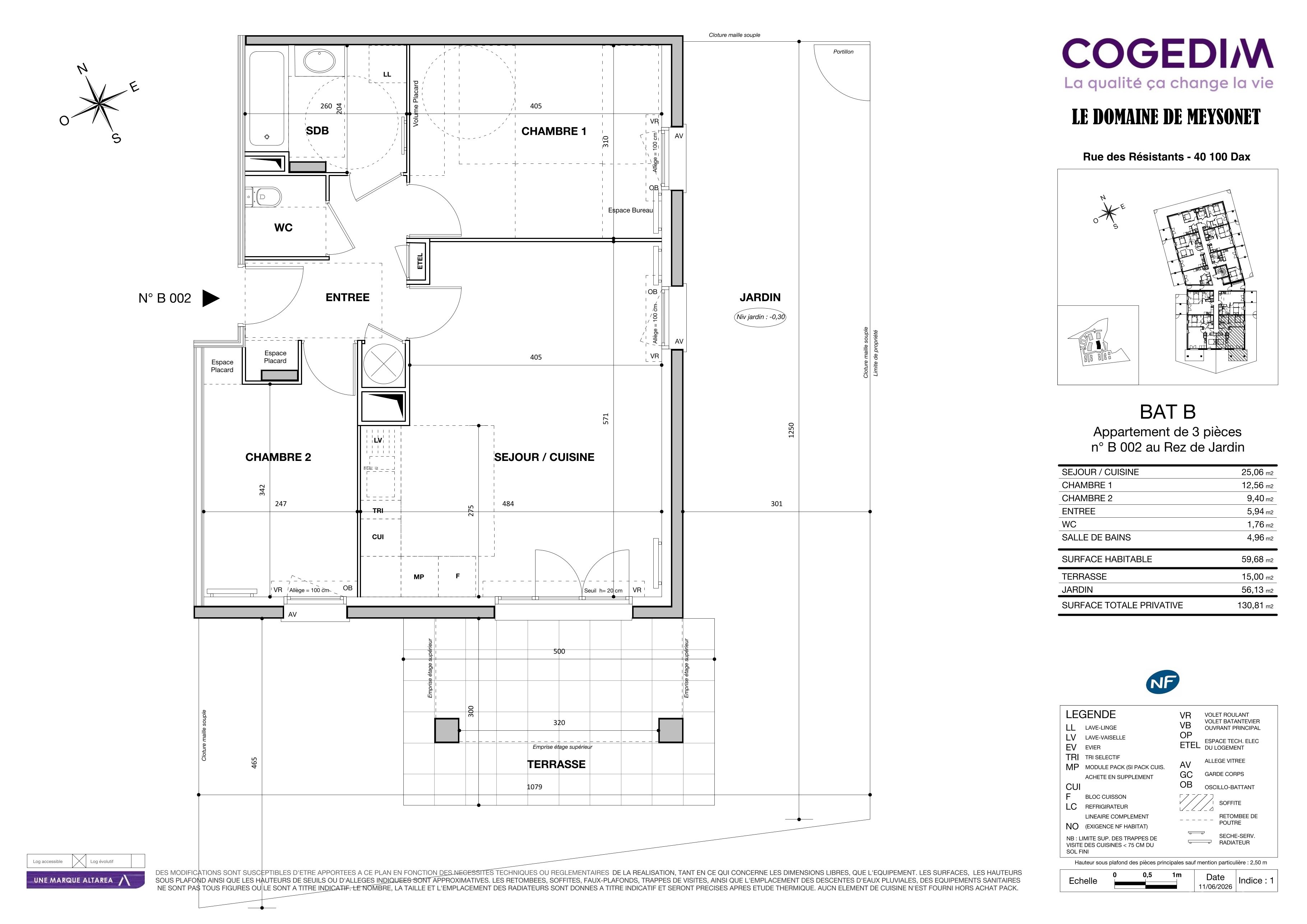 Plan du logement
