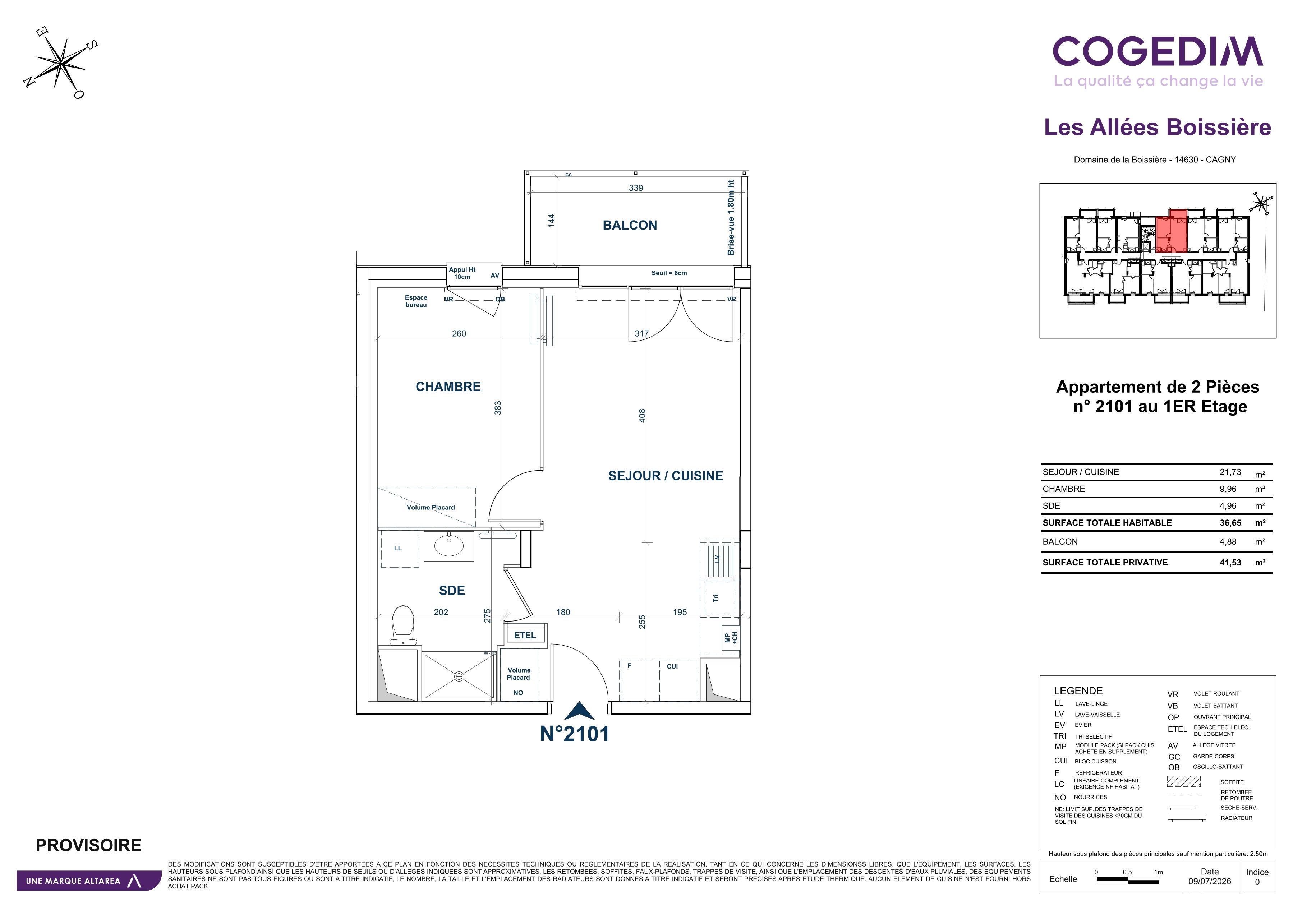 Plan du logement