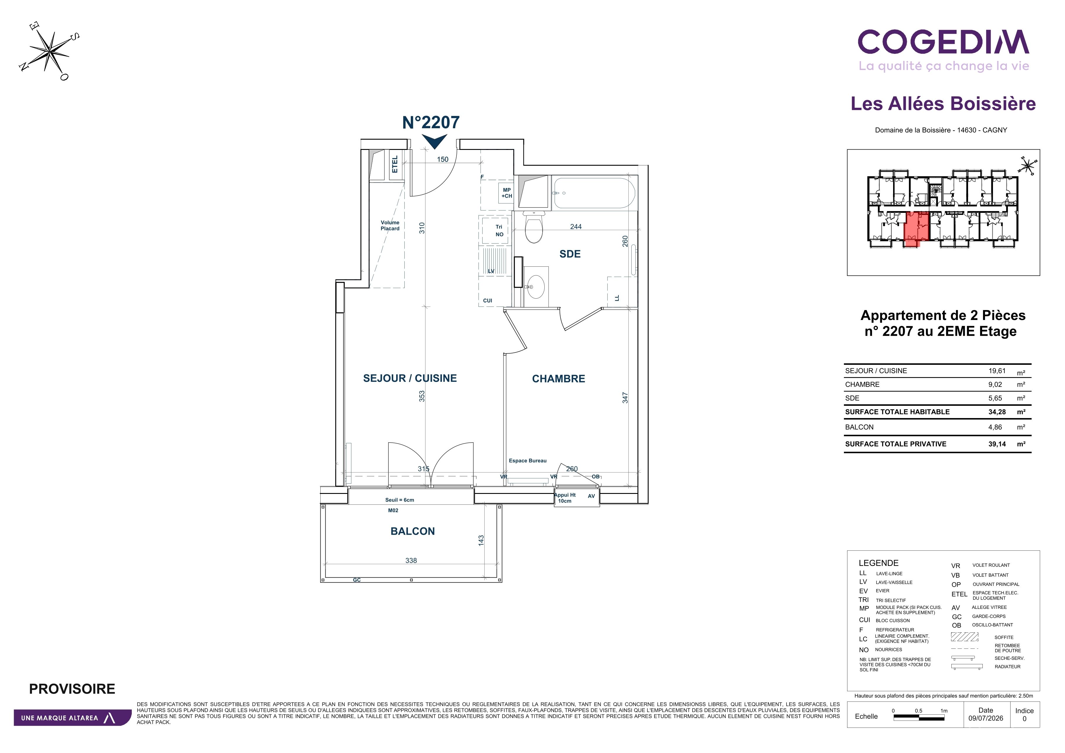 Plan du logement