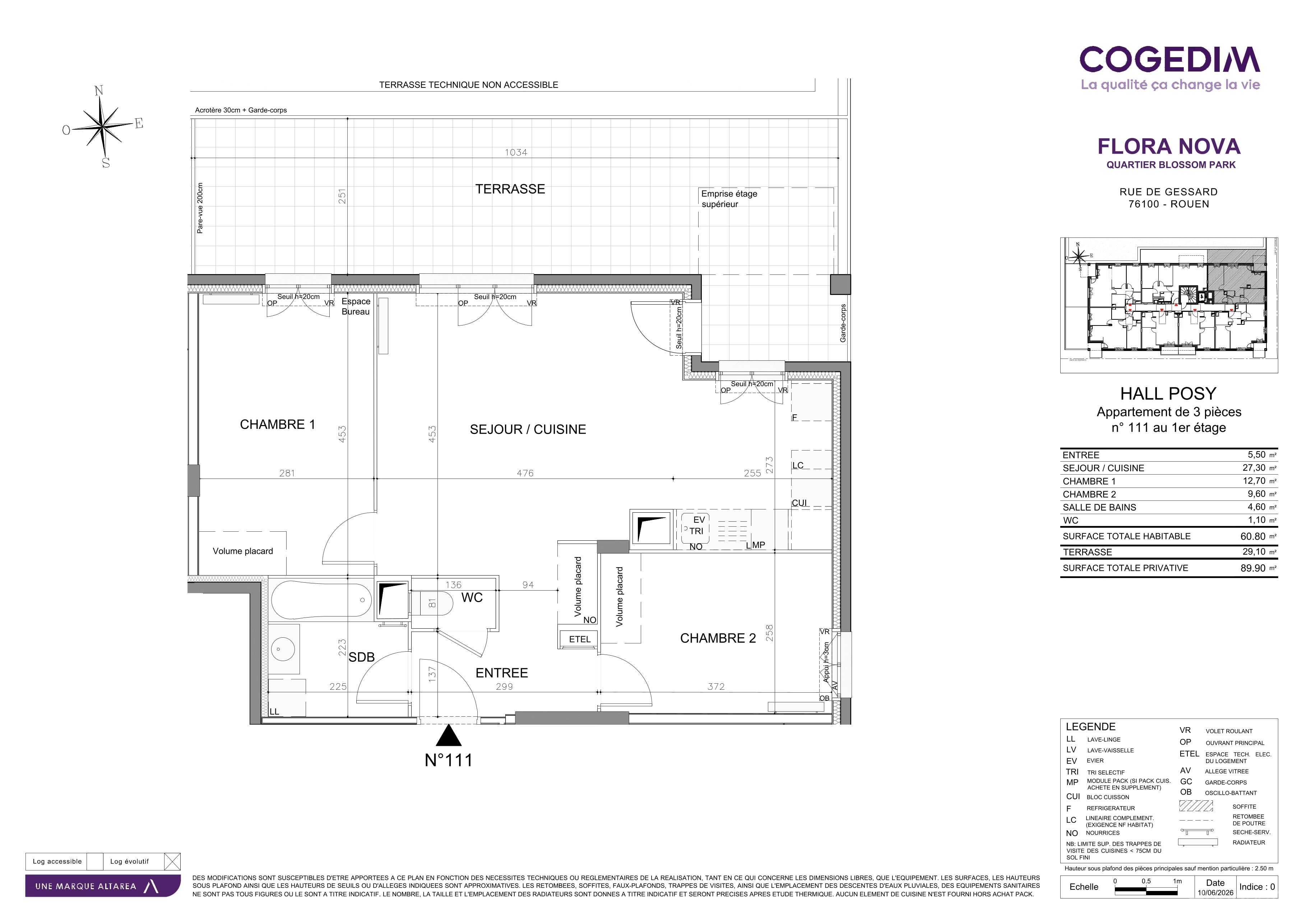 Plan du logement