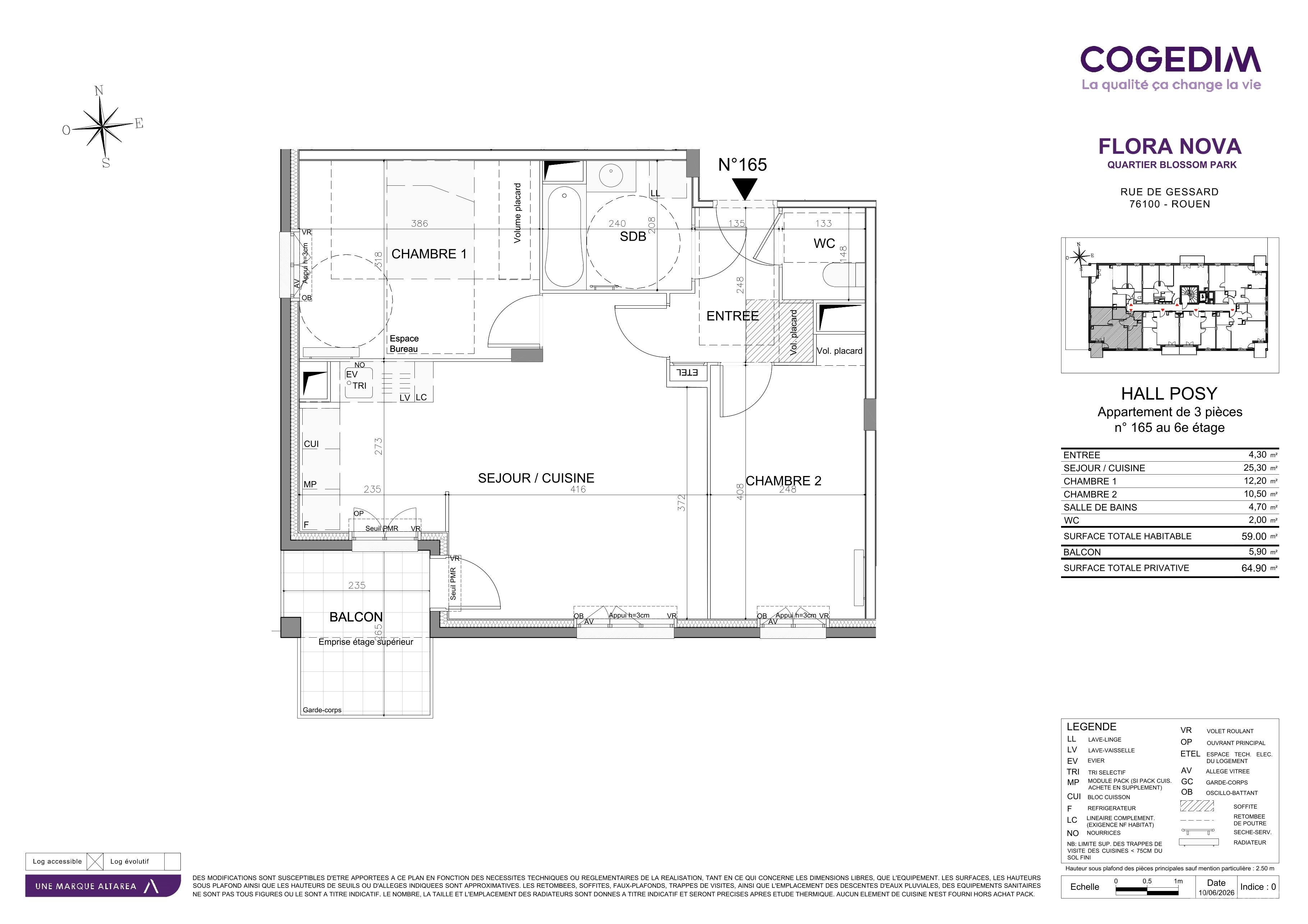 Plan du logement