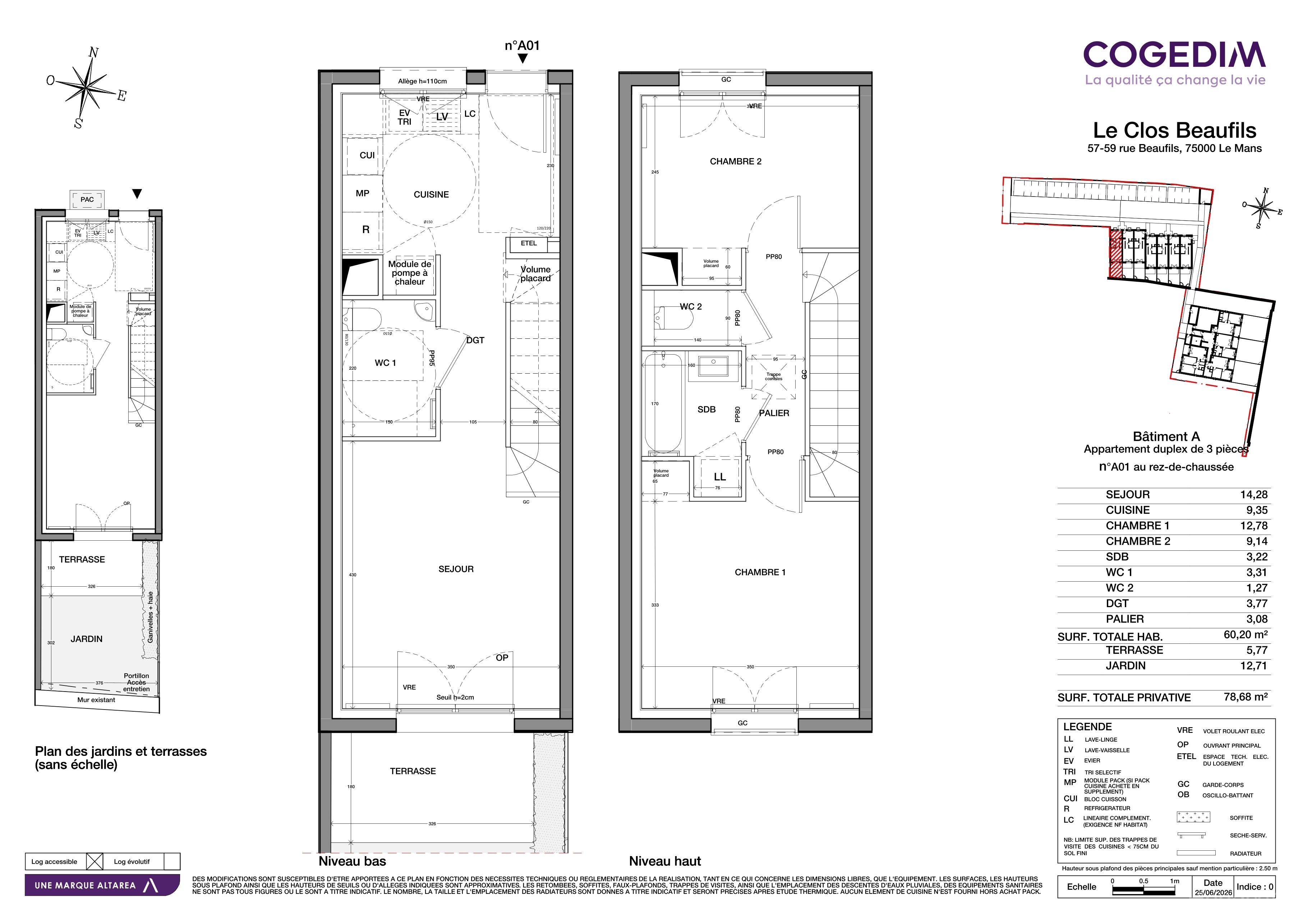 Plan du logement