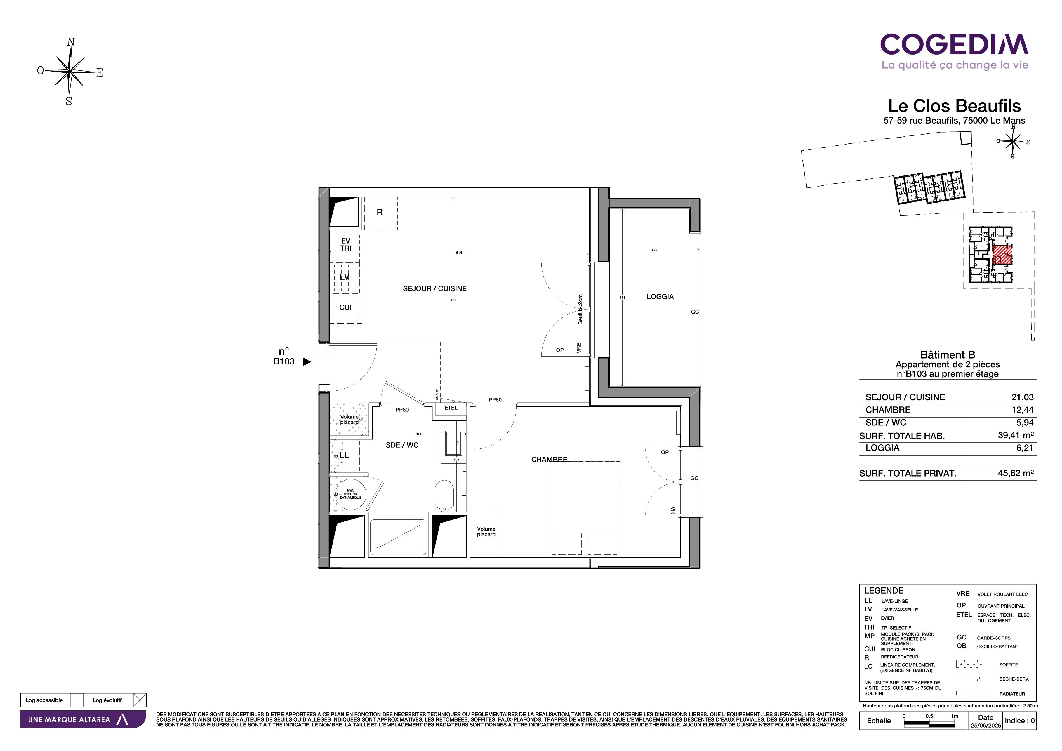 Plan du logement