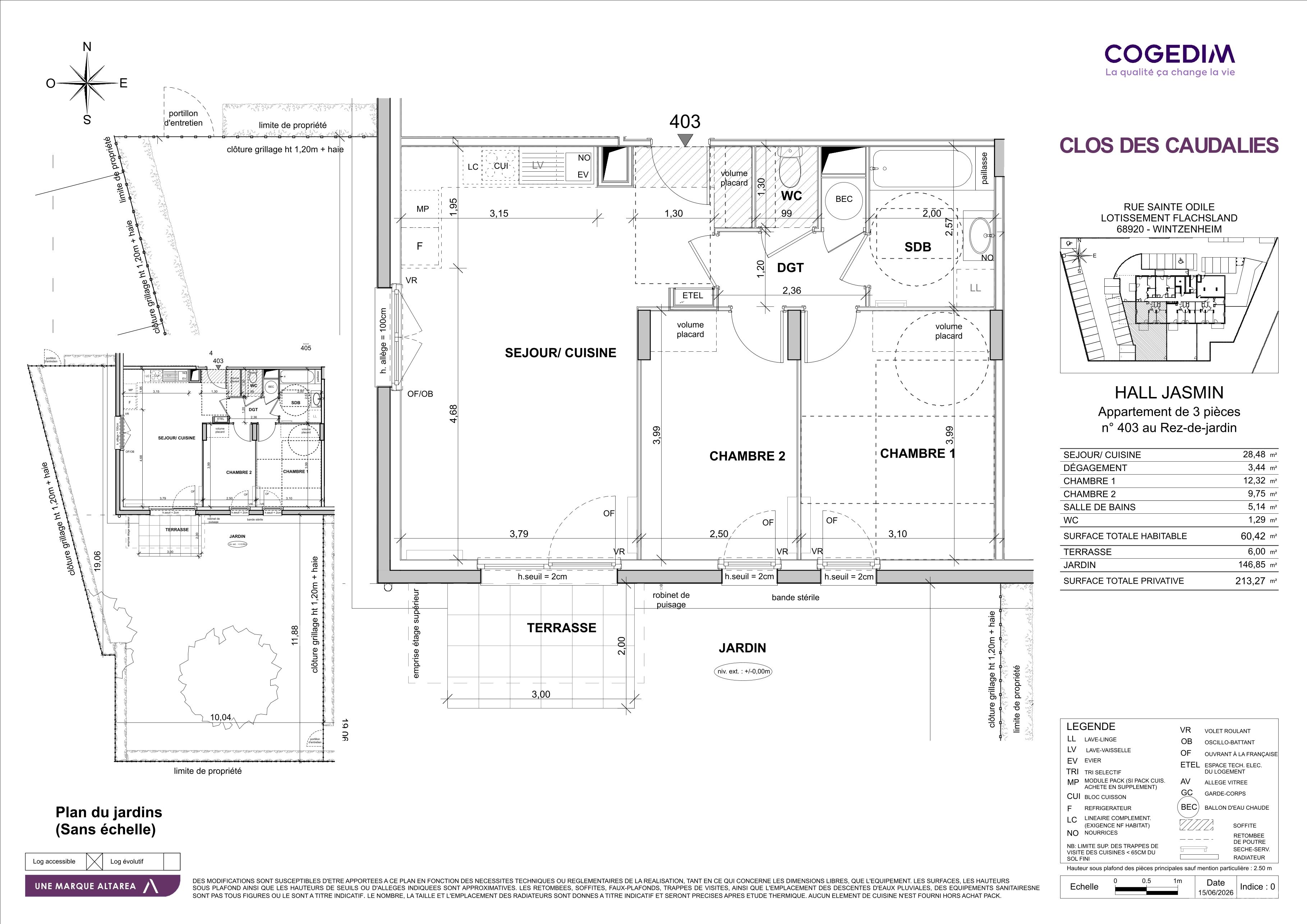 LE CLOS DES CAUDALIES - T3