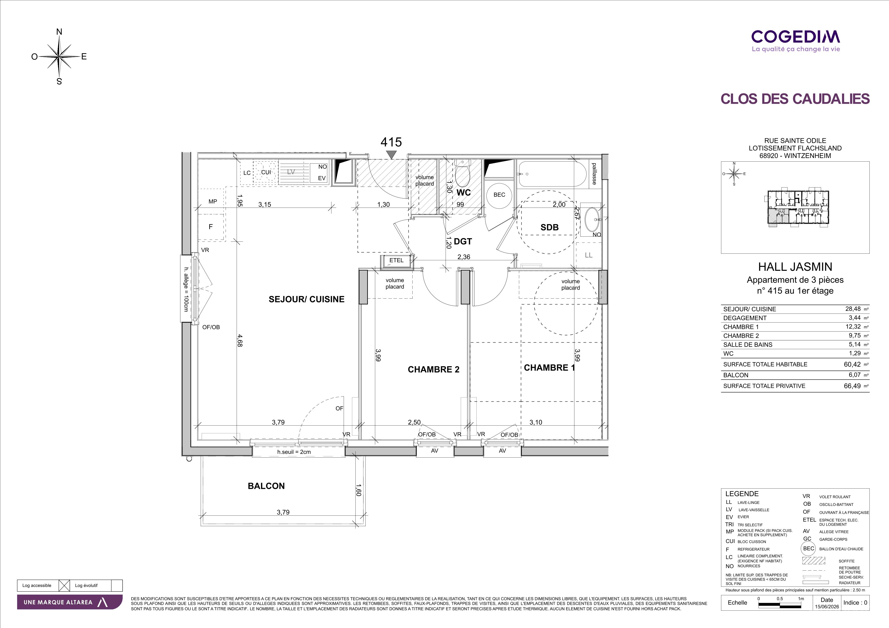 LE CLOS DES CAUDALIES - T3