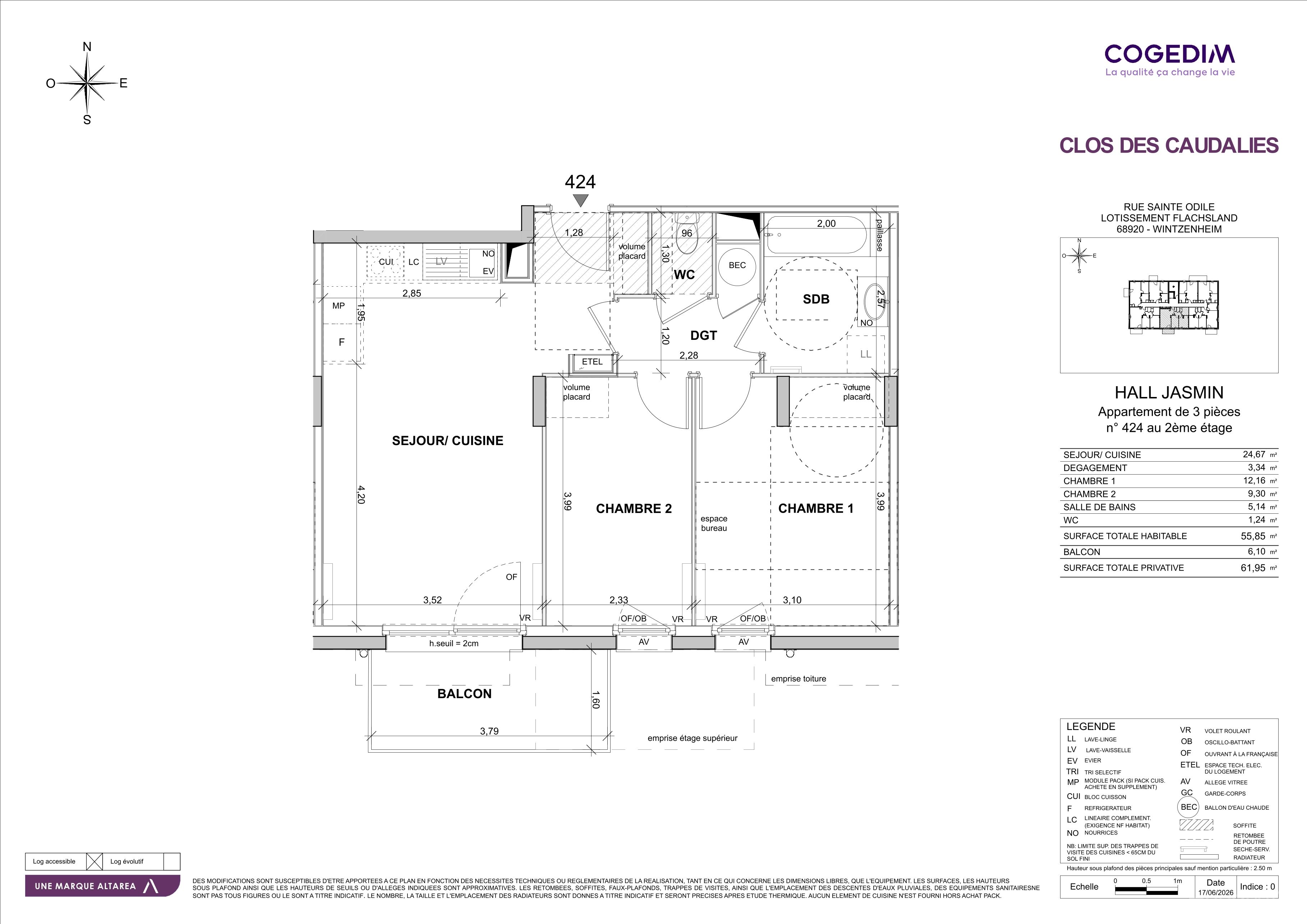 LE CLOS DES CAUDALIES - T3