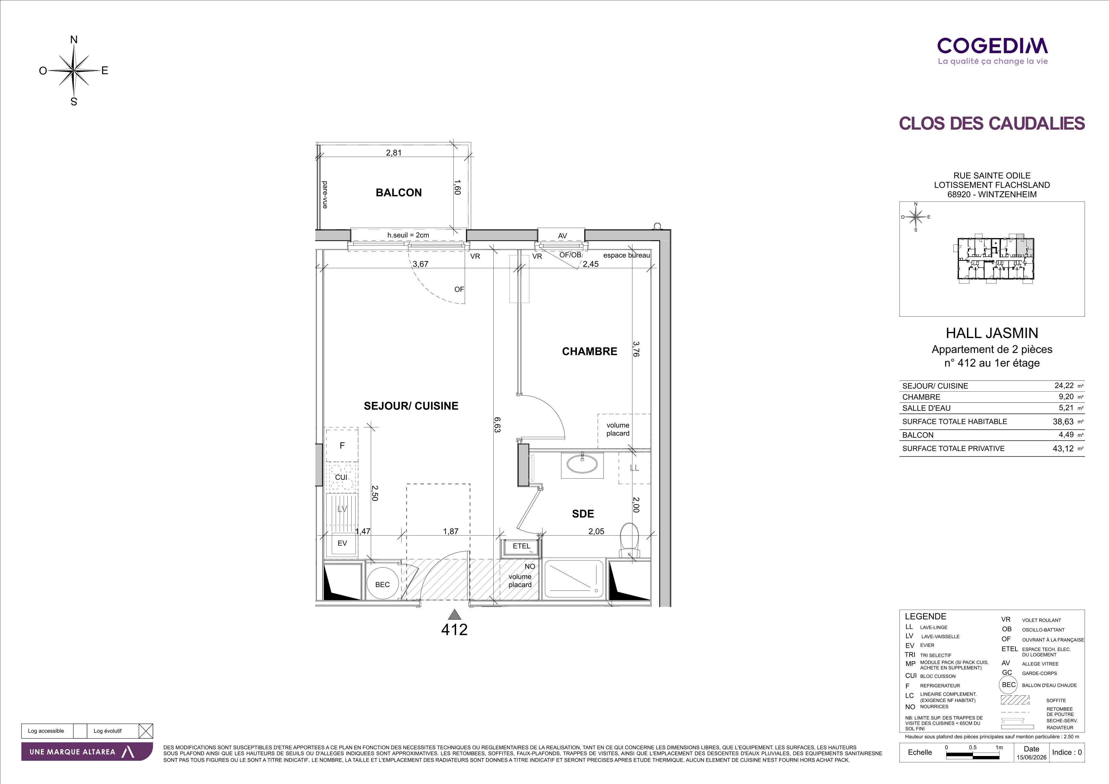 LE CLOS DES CAUDALIES - T2