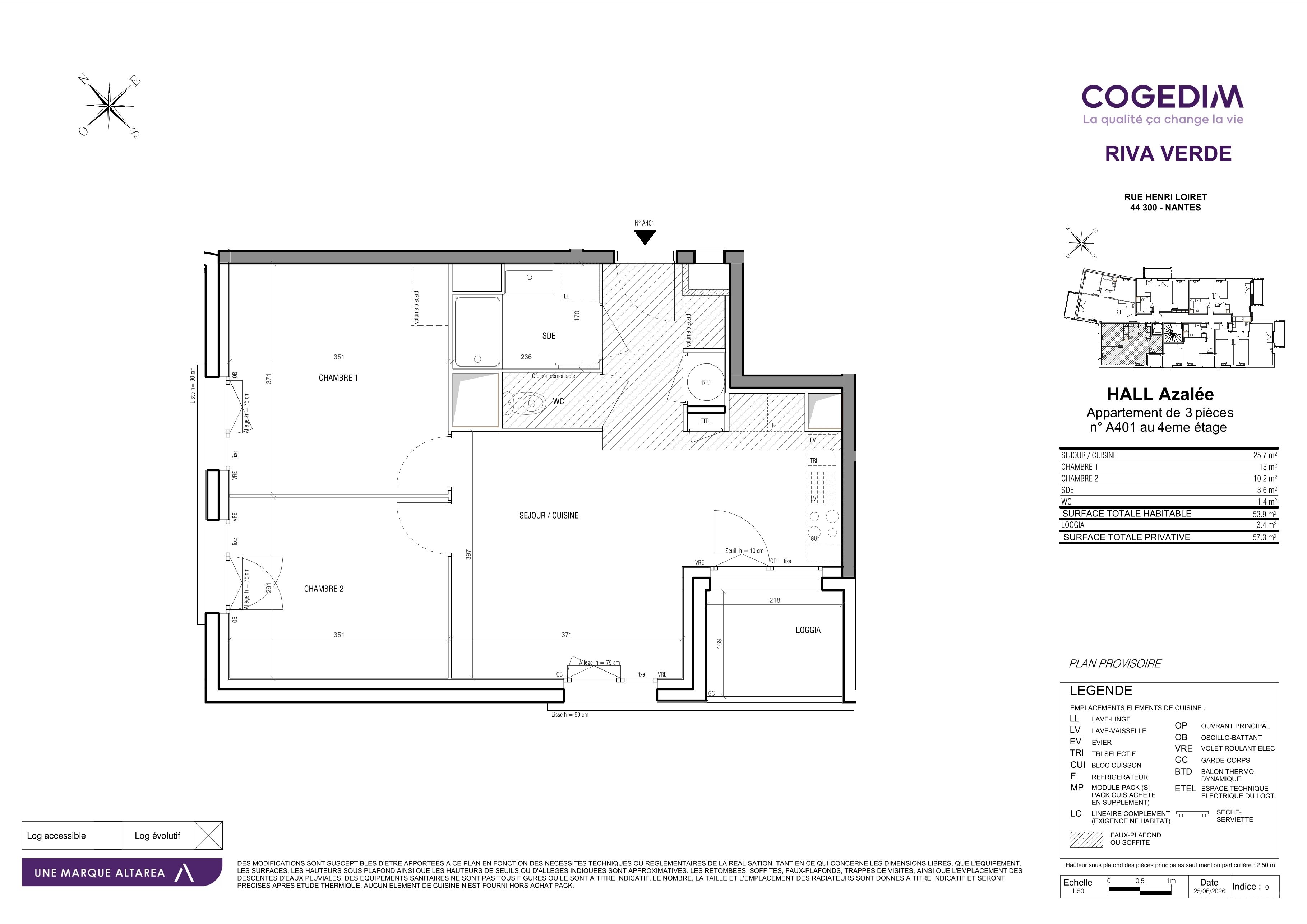 Plan du logement