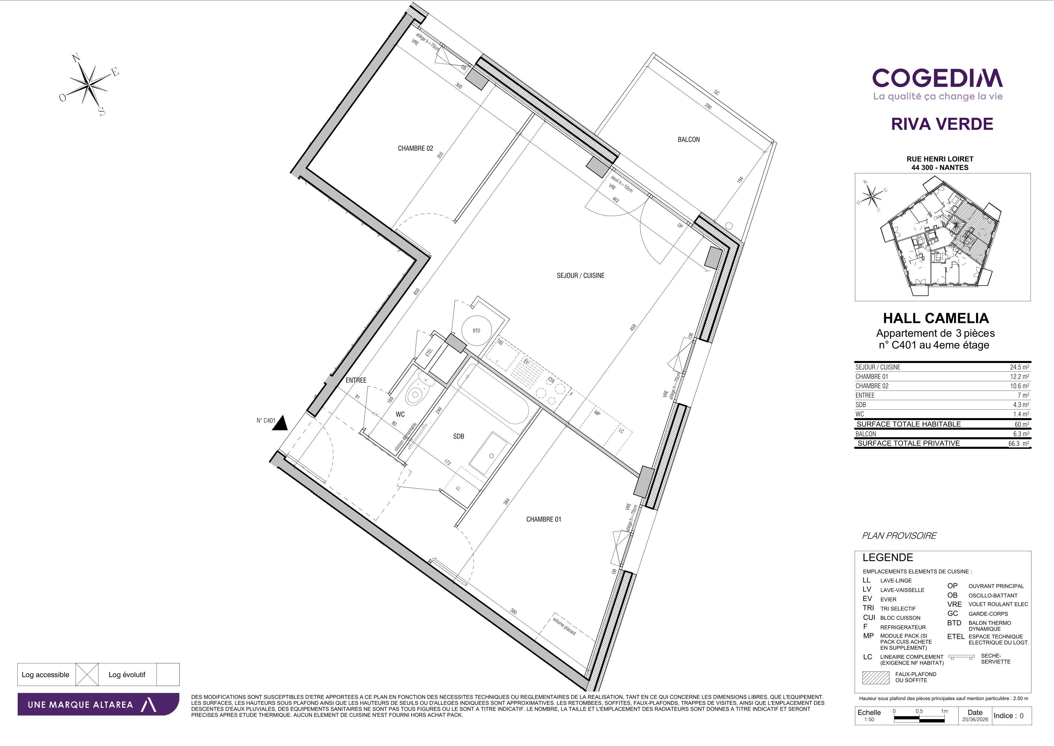 Plan du logement
