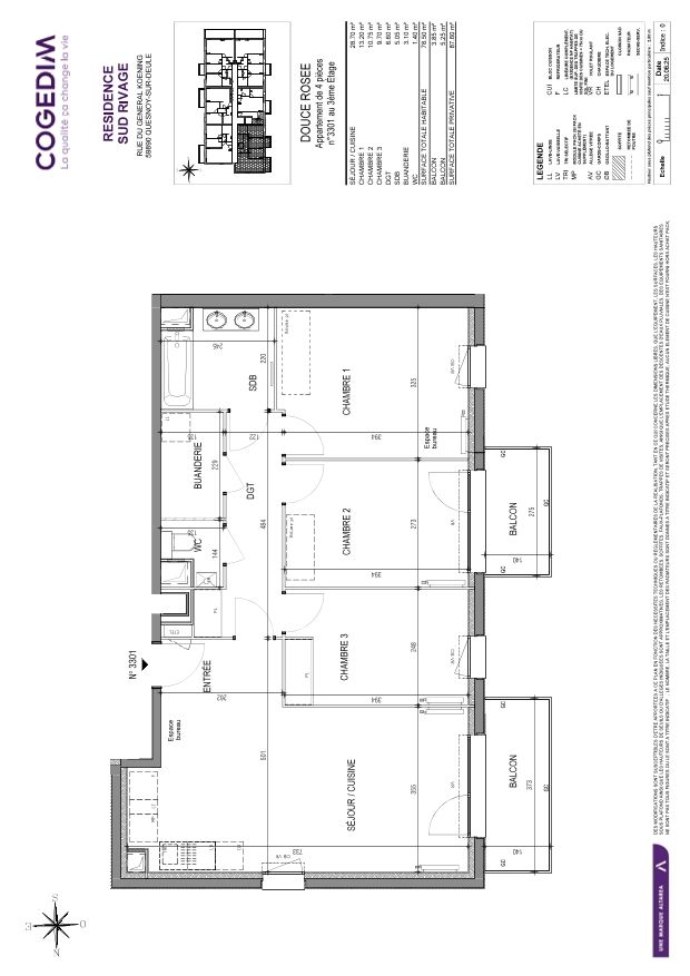 Plan du logement