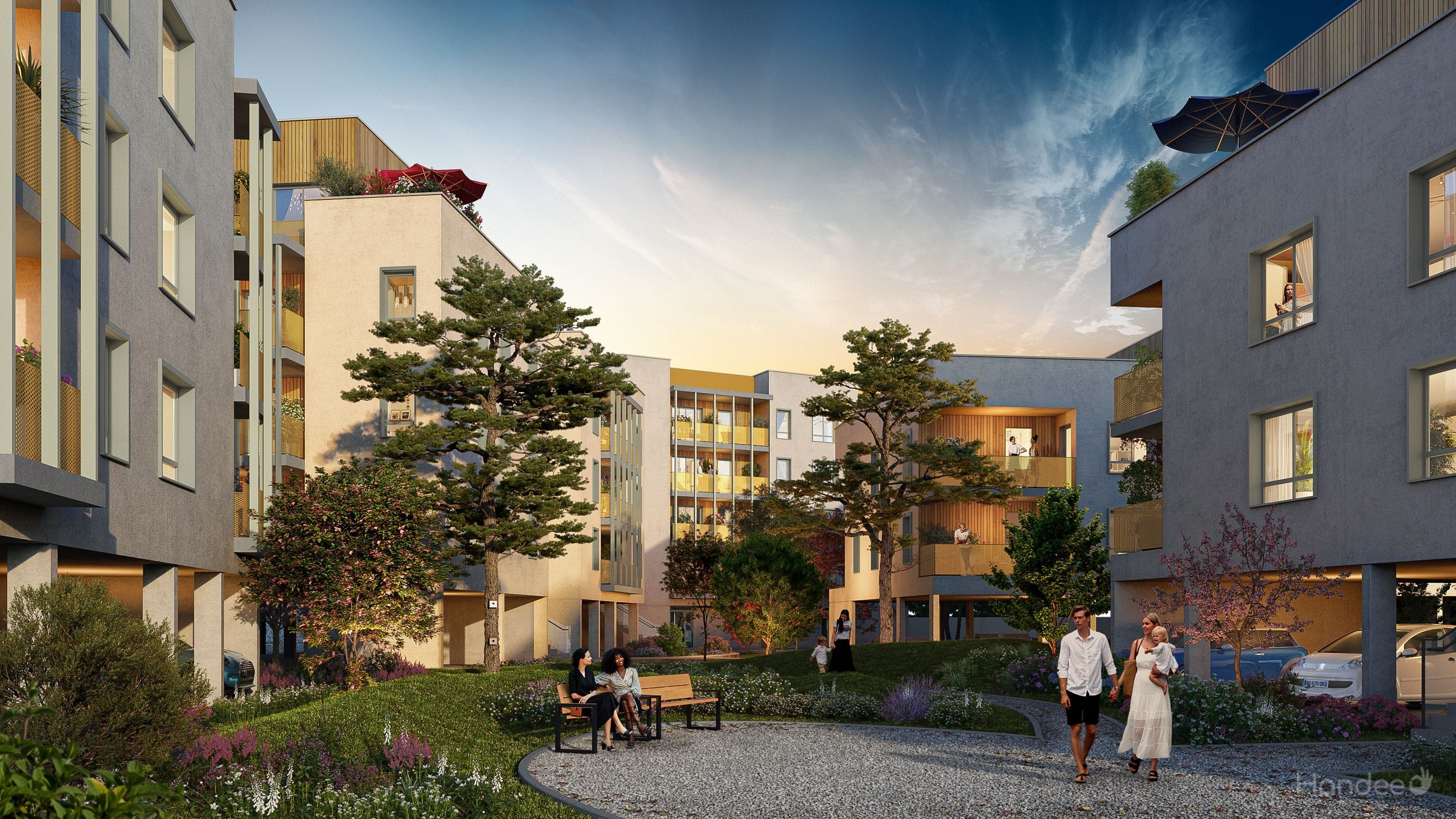 Appartement T2 neuf à Chassagny