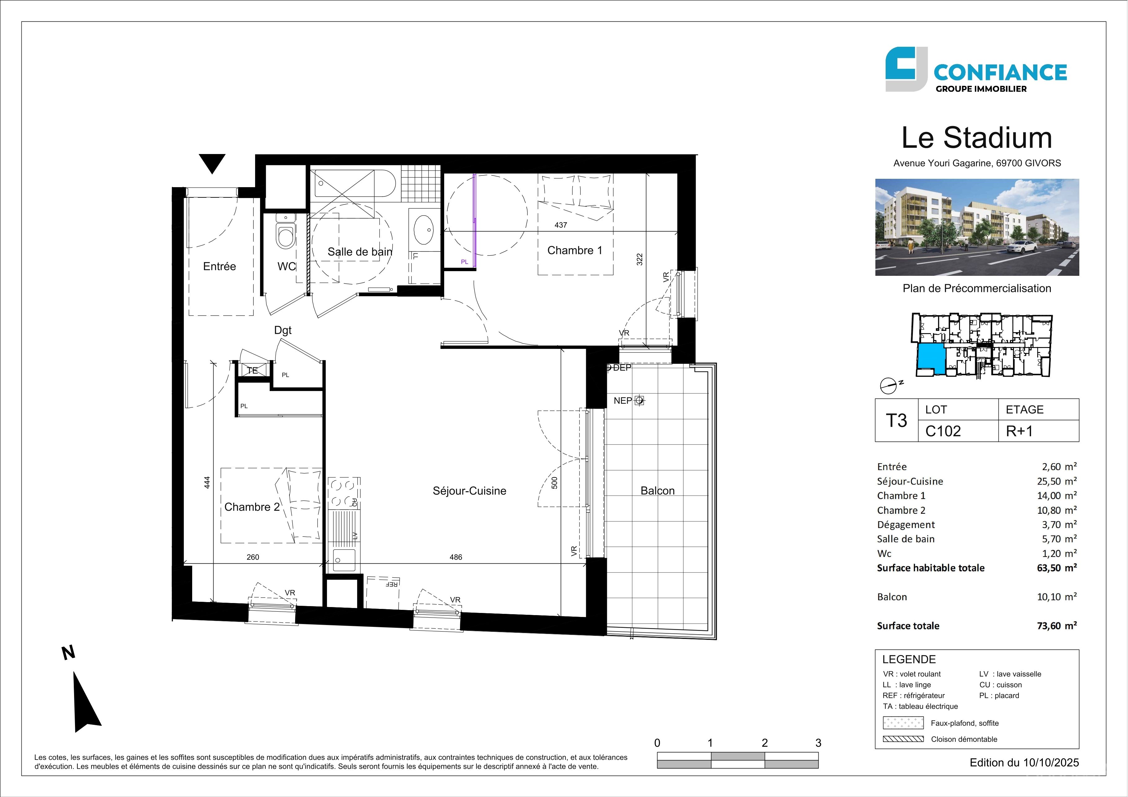 LE STADIUM - T3