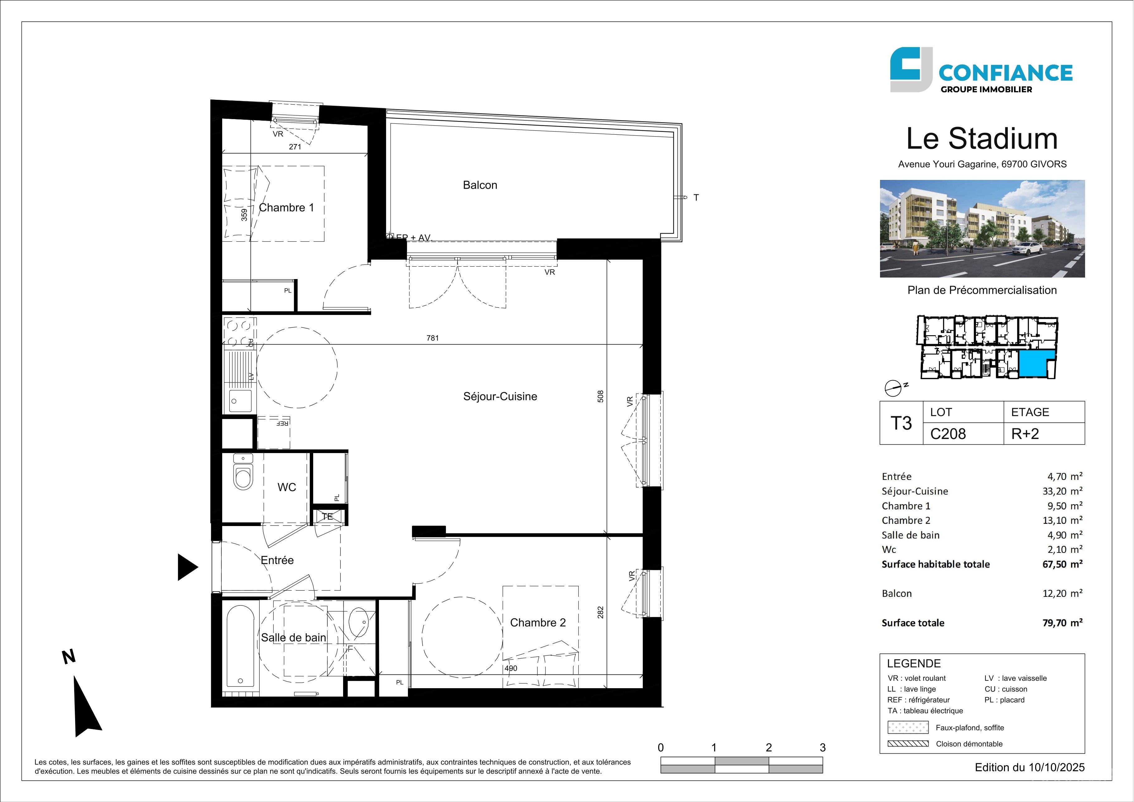 LE STADIUM - T3