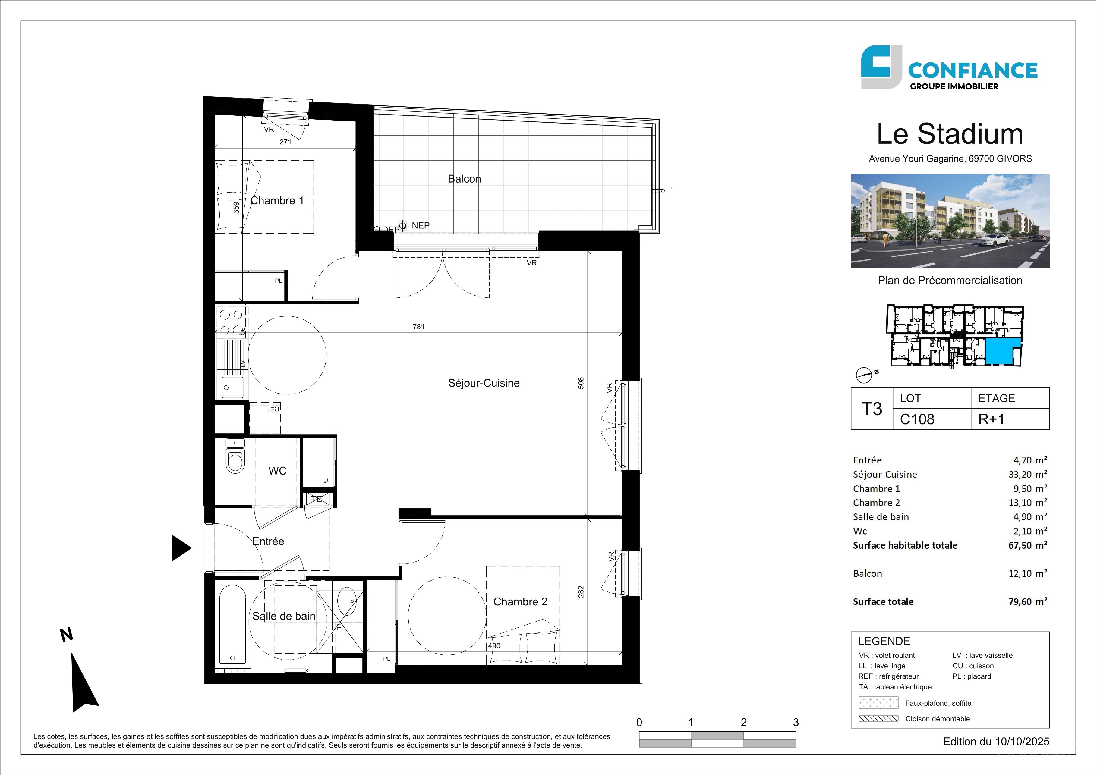 LE STADIUM - T3