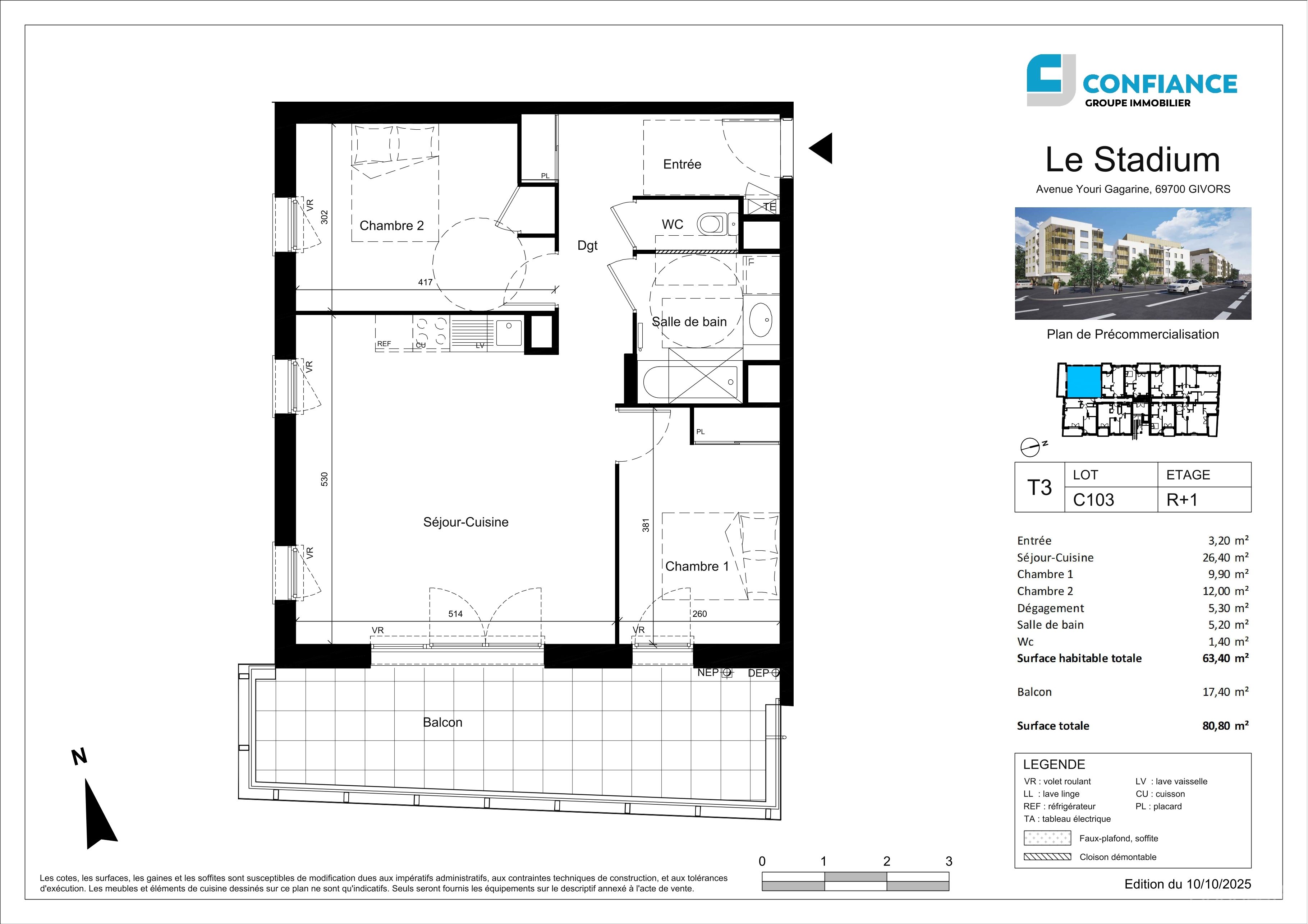 LE STADIUM - T3