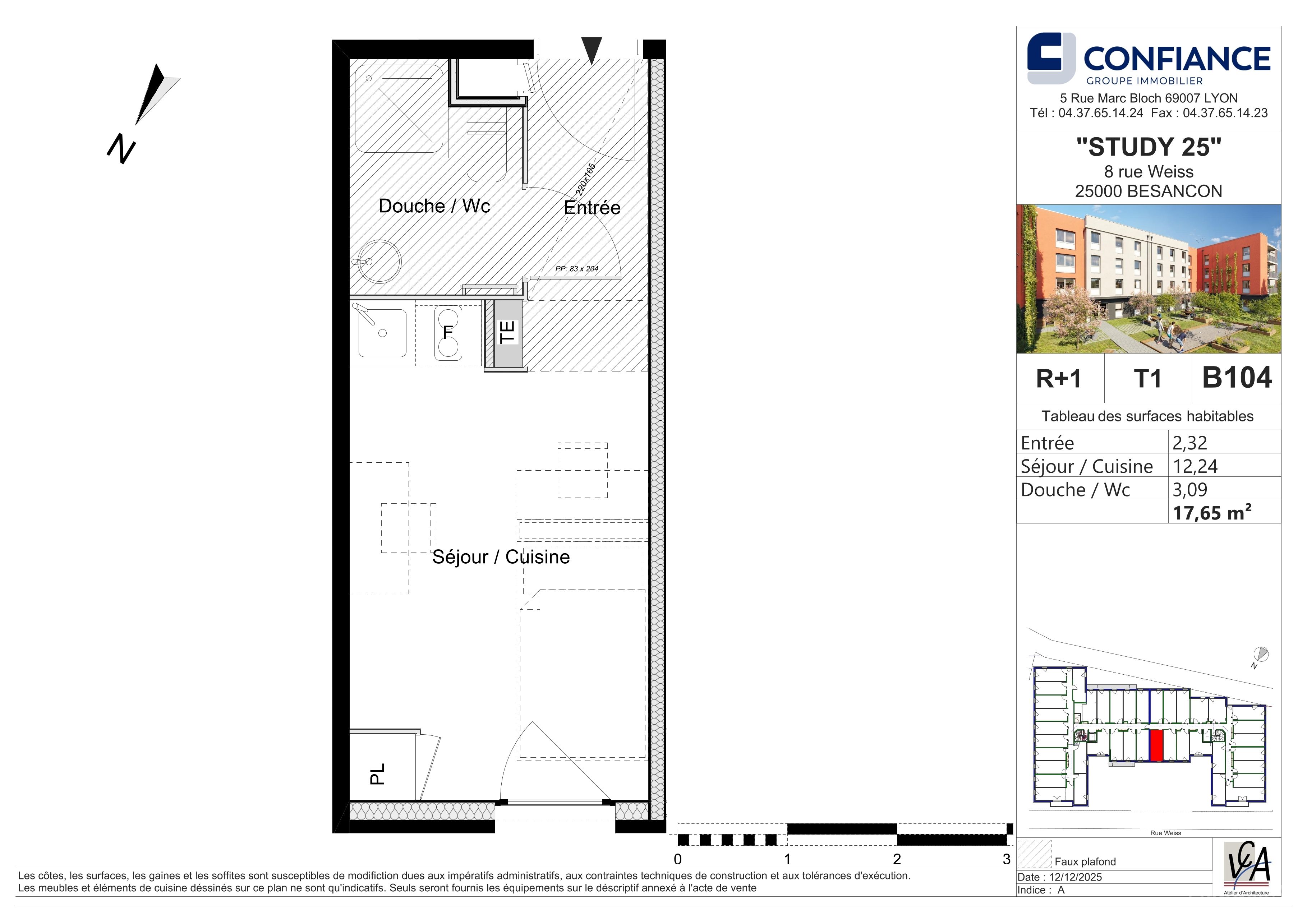Plan du lot 52303