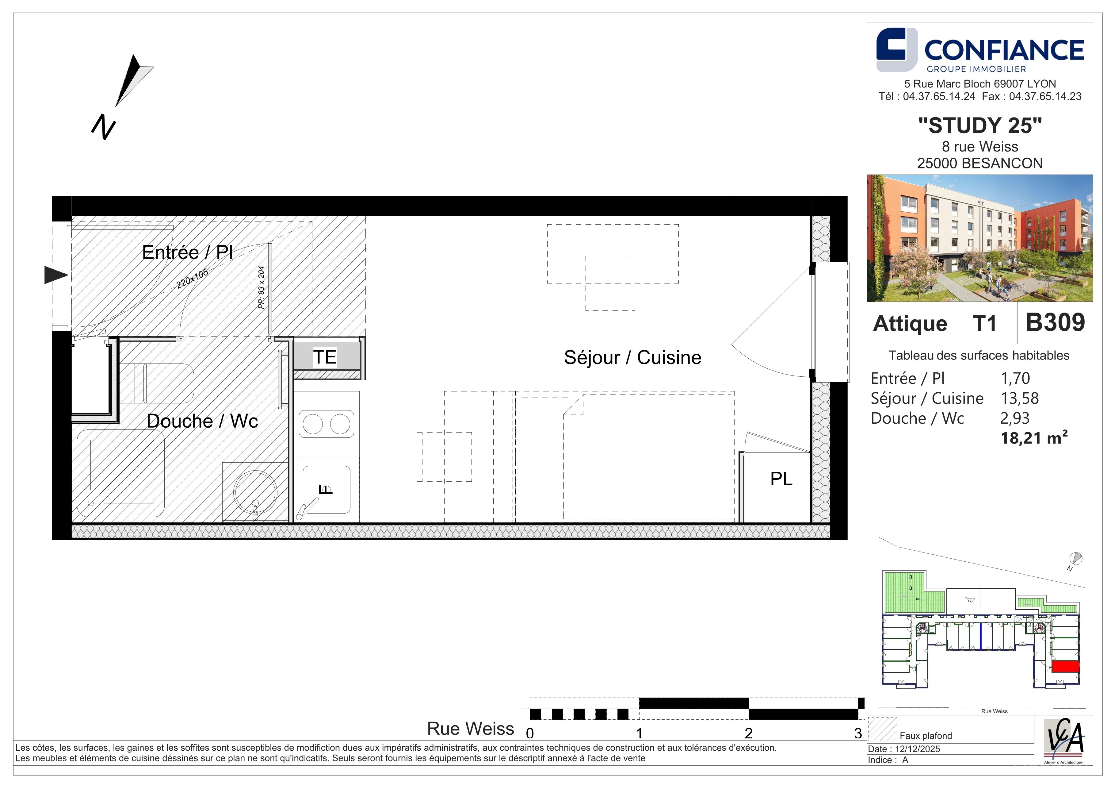 Plan du lot 52341
