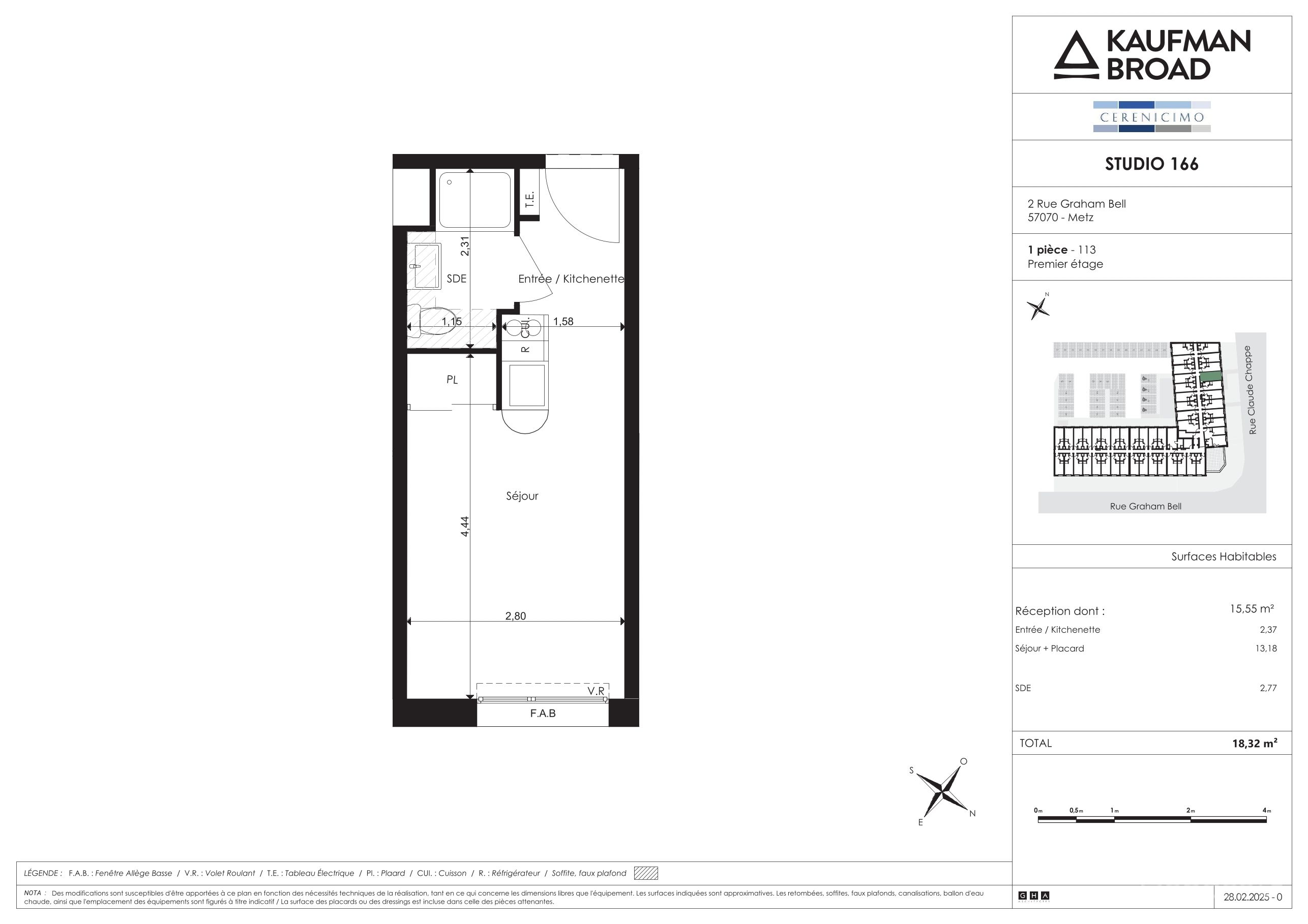 Plan du lot 113