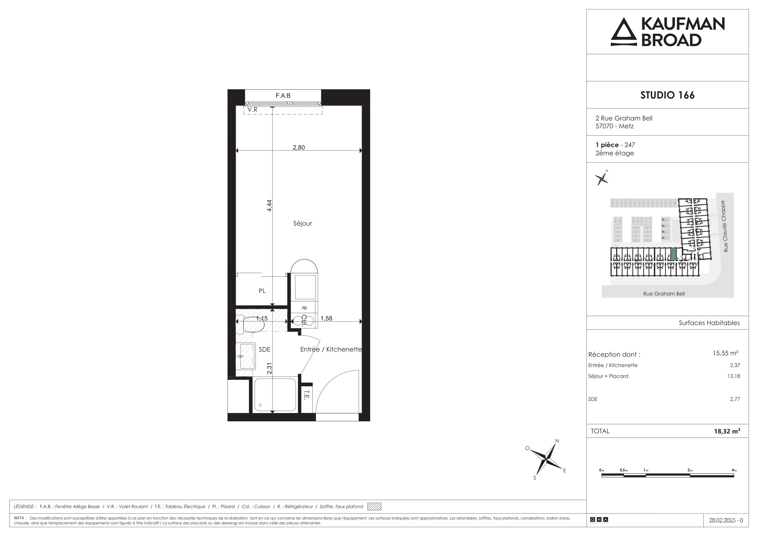 Plan du lot 247