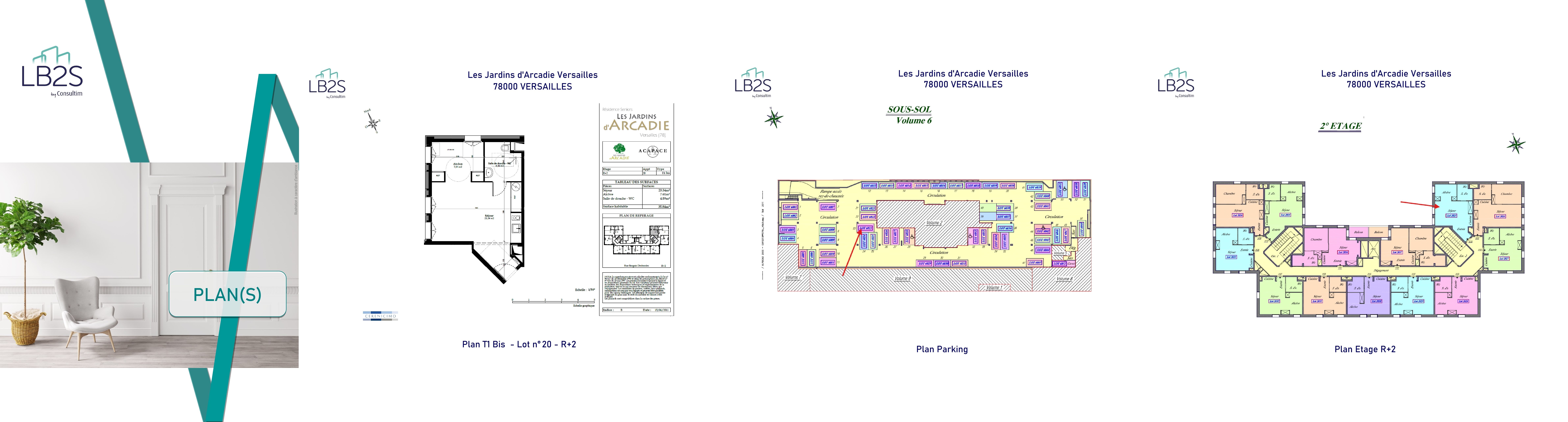 Les Jardins d'Arcadie Versailles - T1