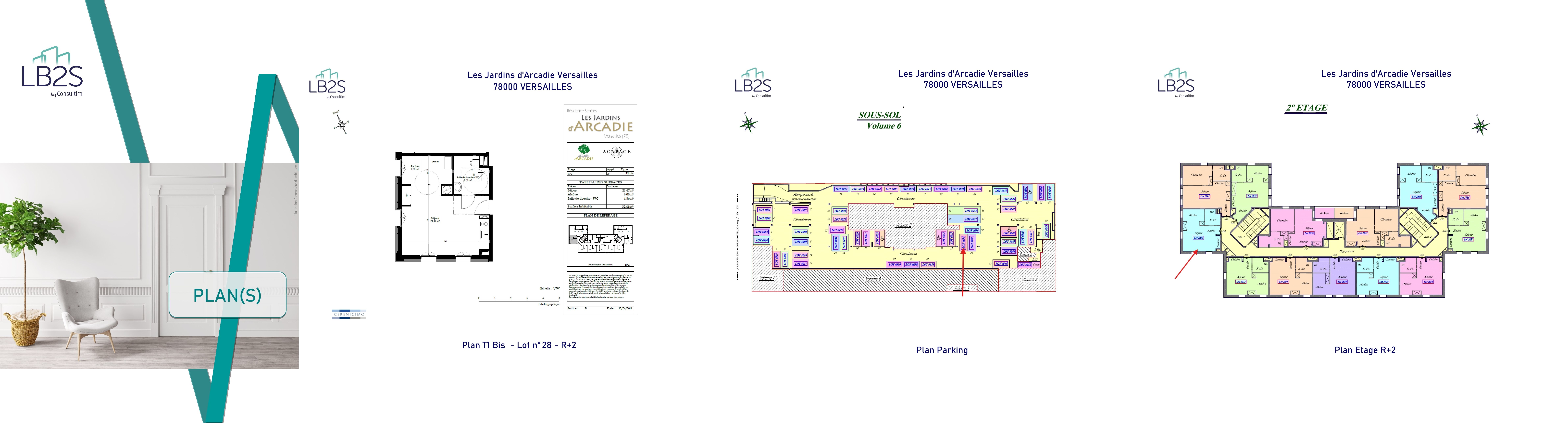 Les Jardins d'Arcadie Versailles - T1