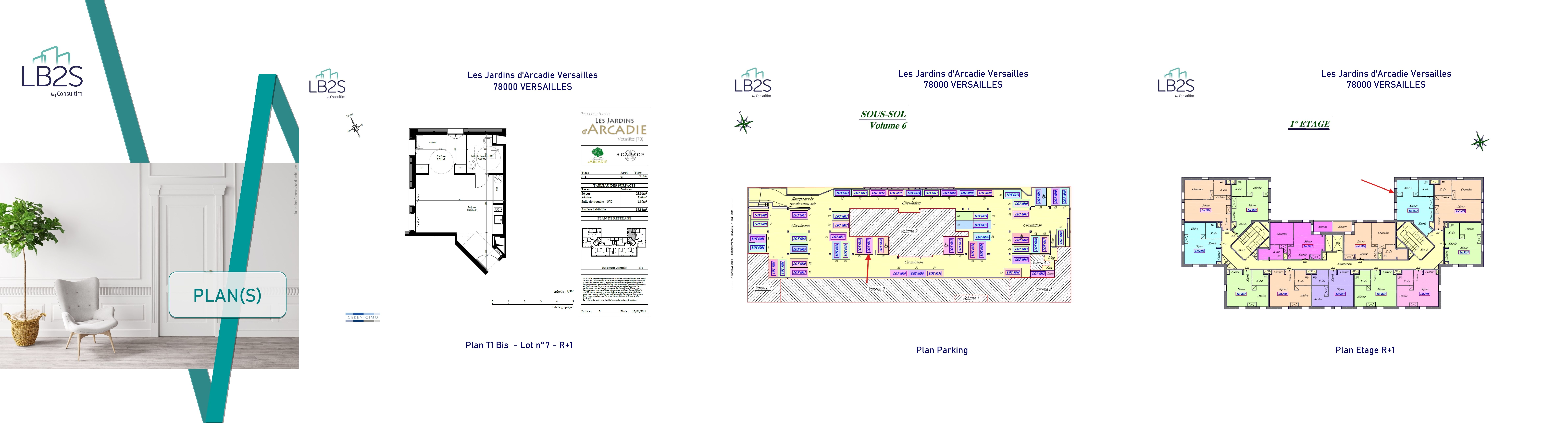 Les Jardins d'Arcadie Versailles - T1