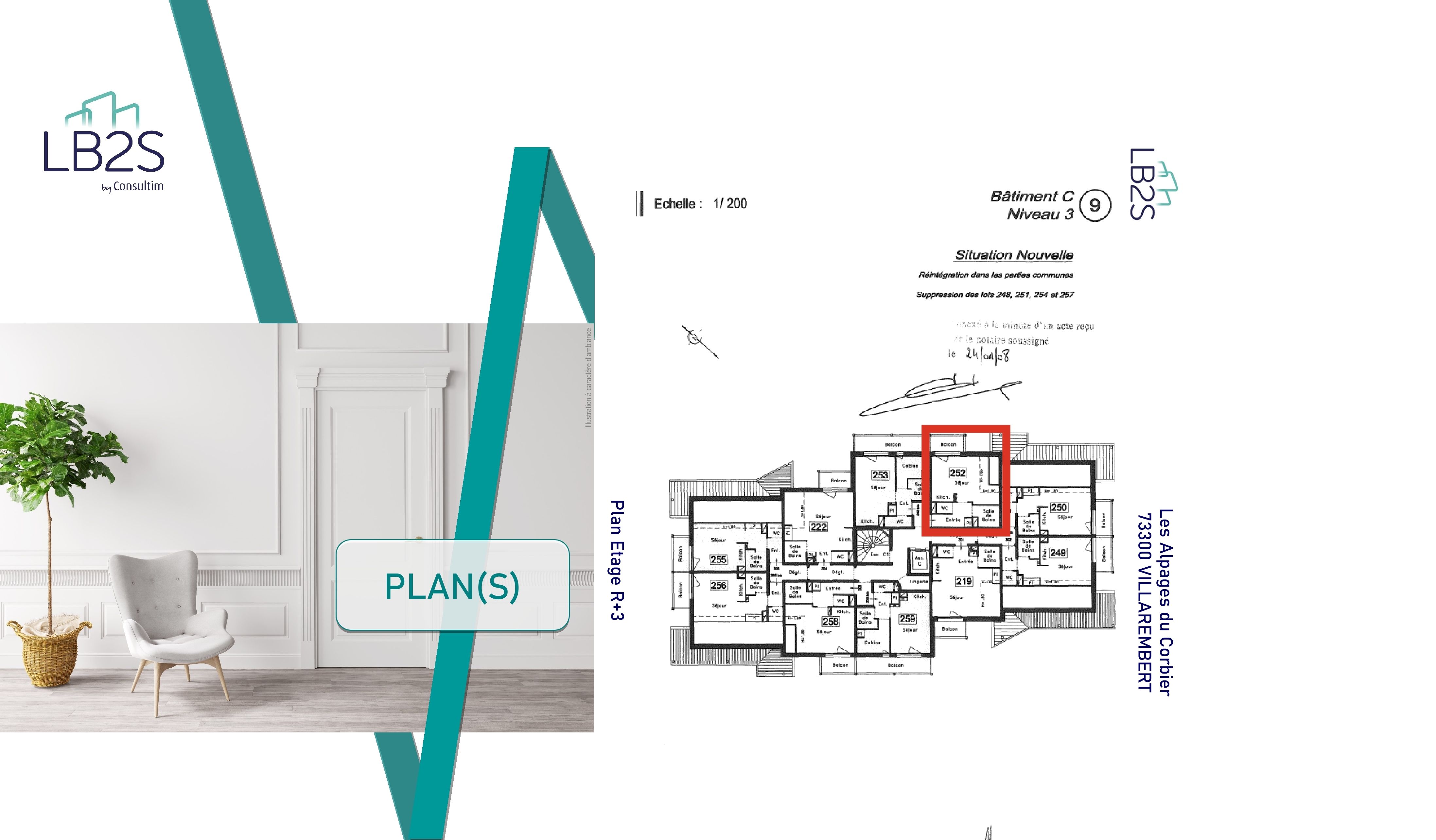 Plan du lot C303A