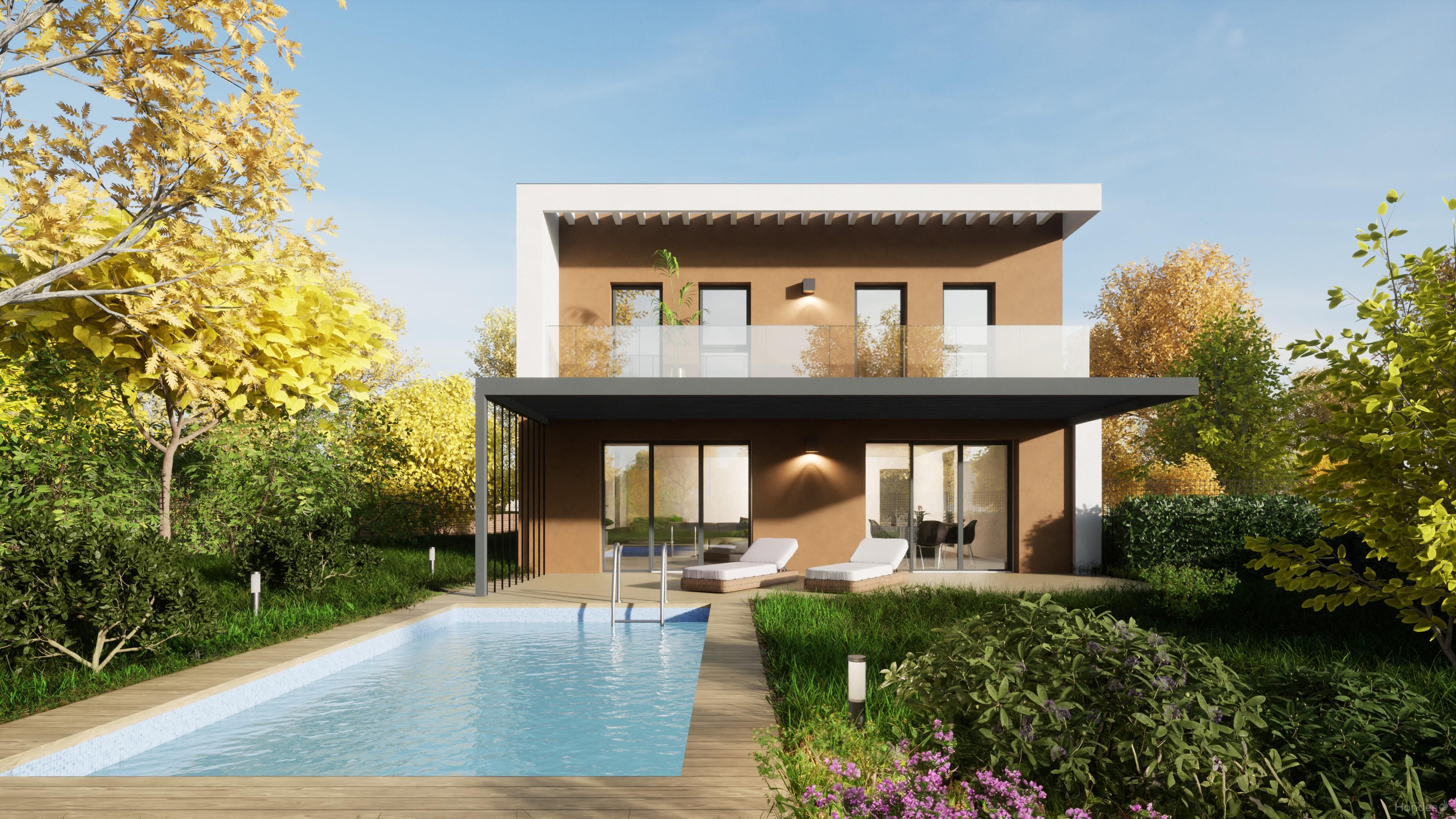 ST HILAIRE_Perspective maison