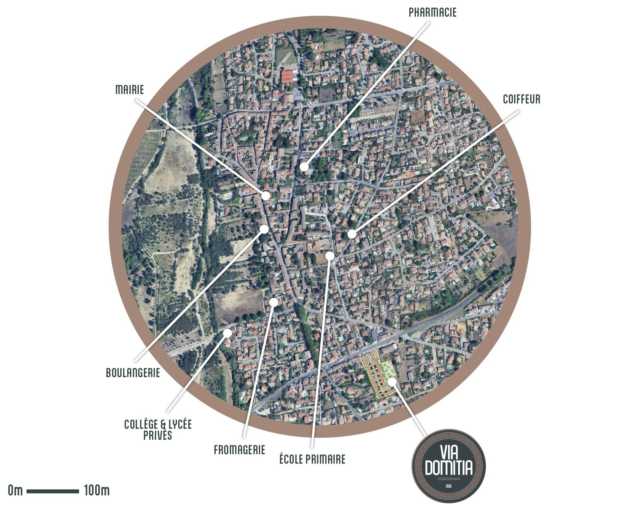 VIA DOMITIA_Plan de situation