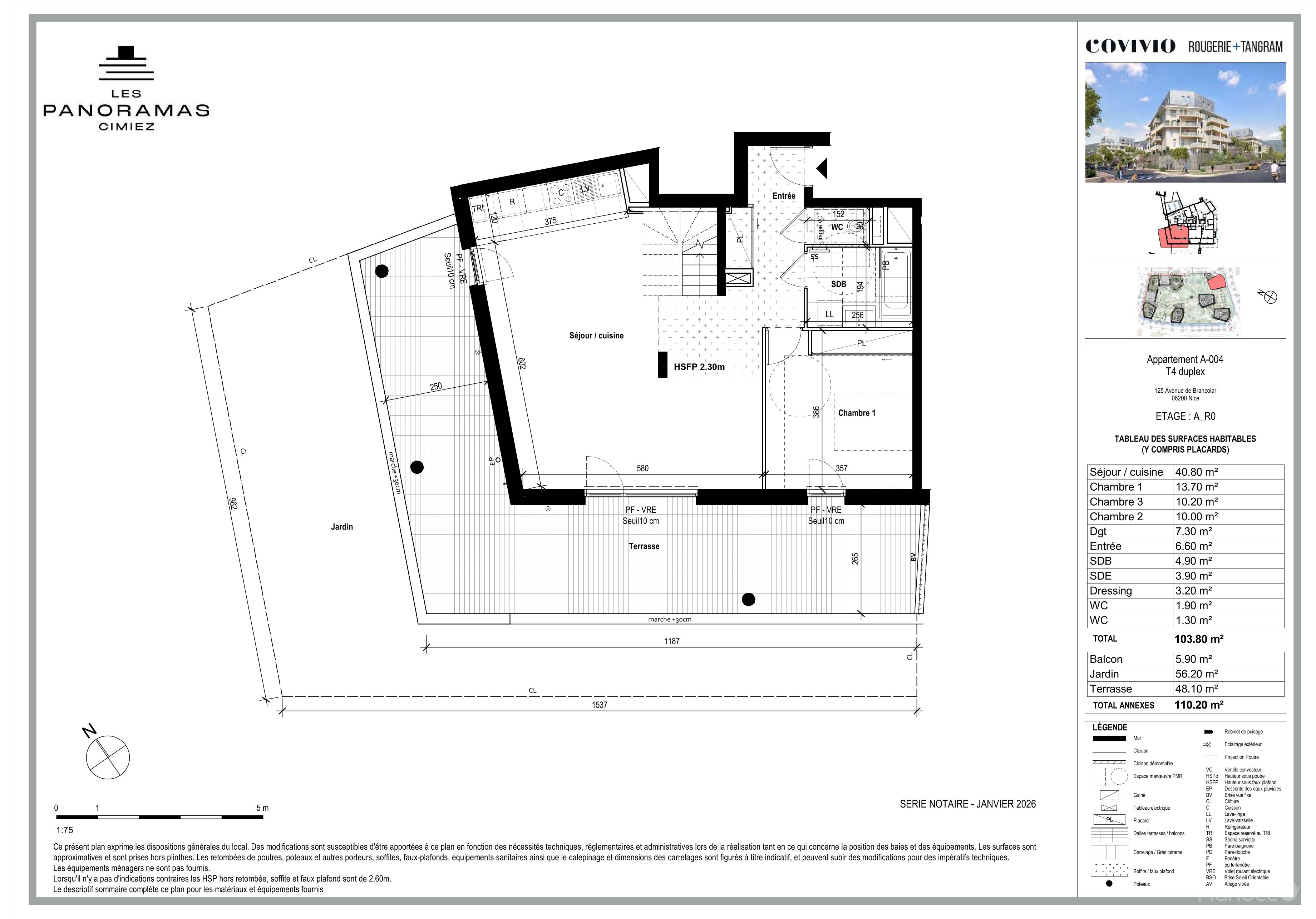Plan du logement