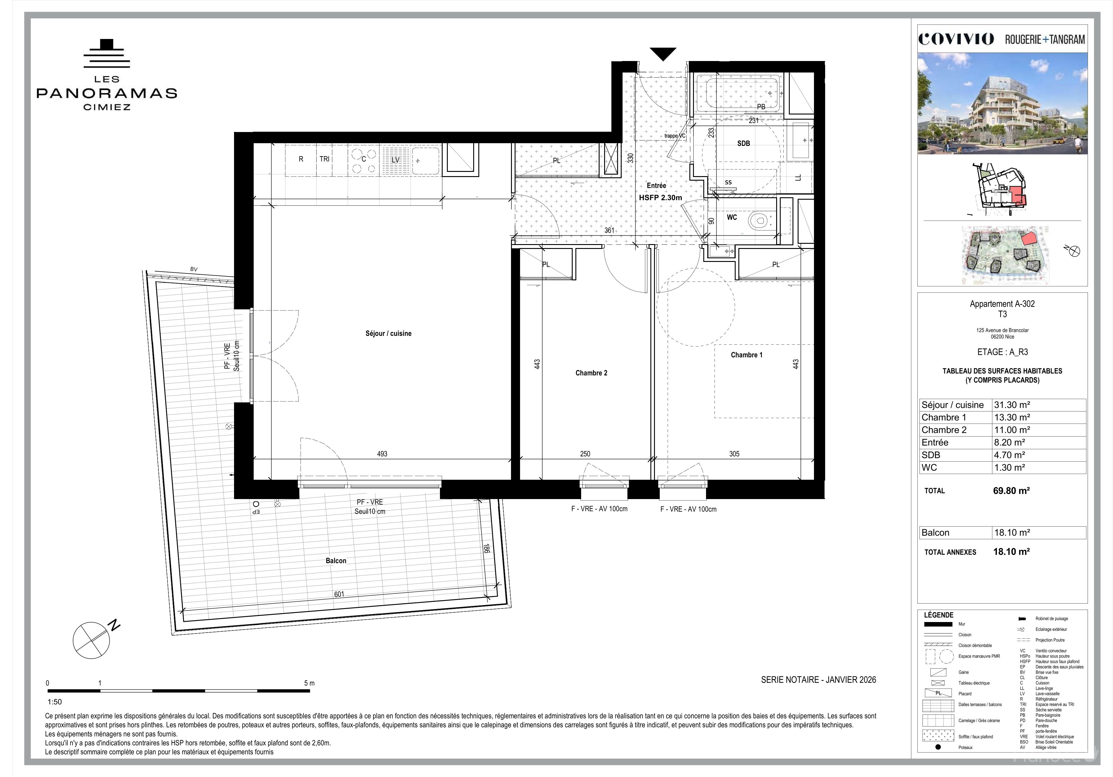 Plan du logement