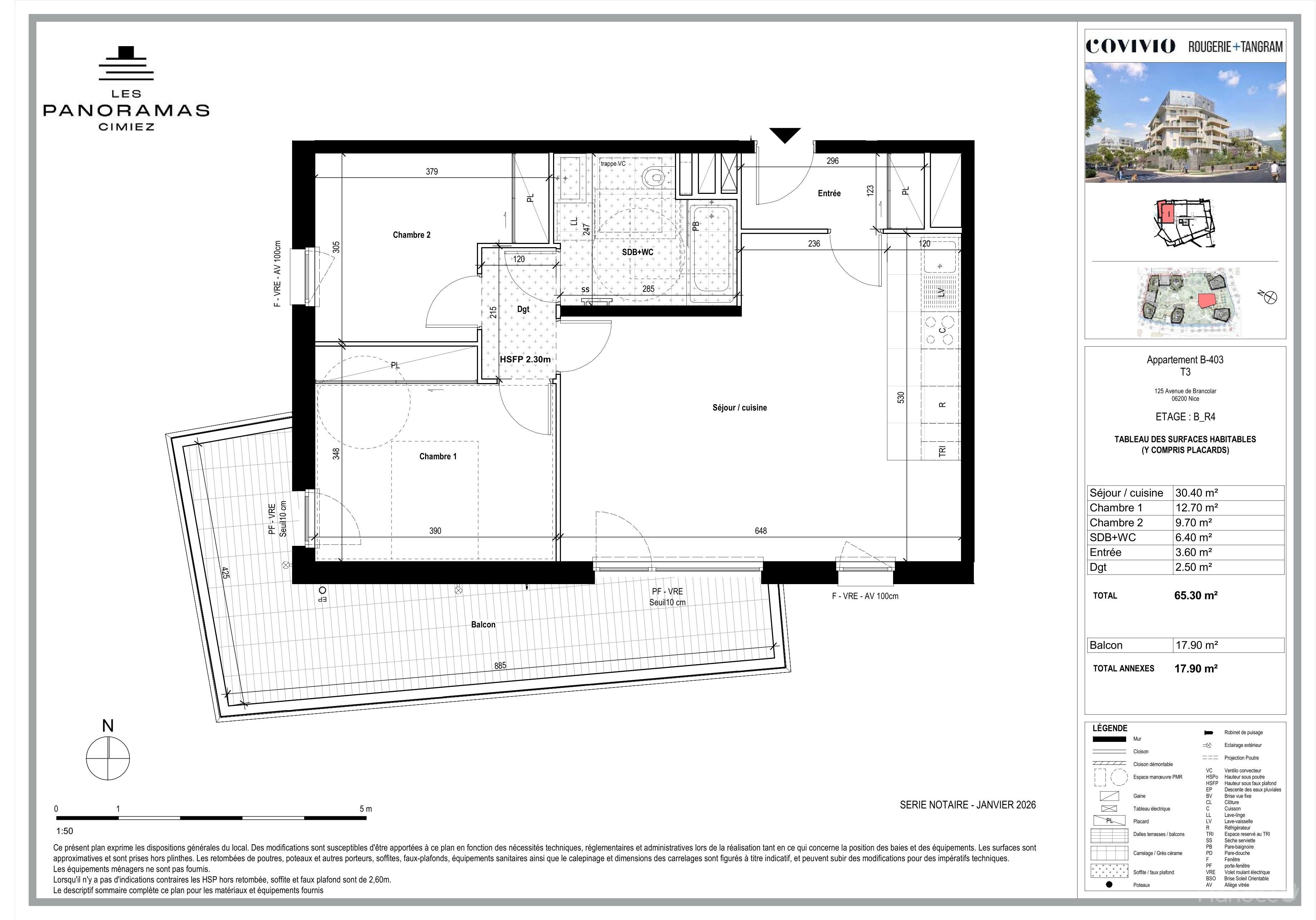Plan du logement