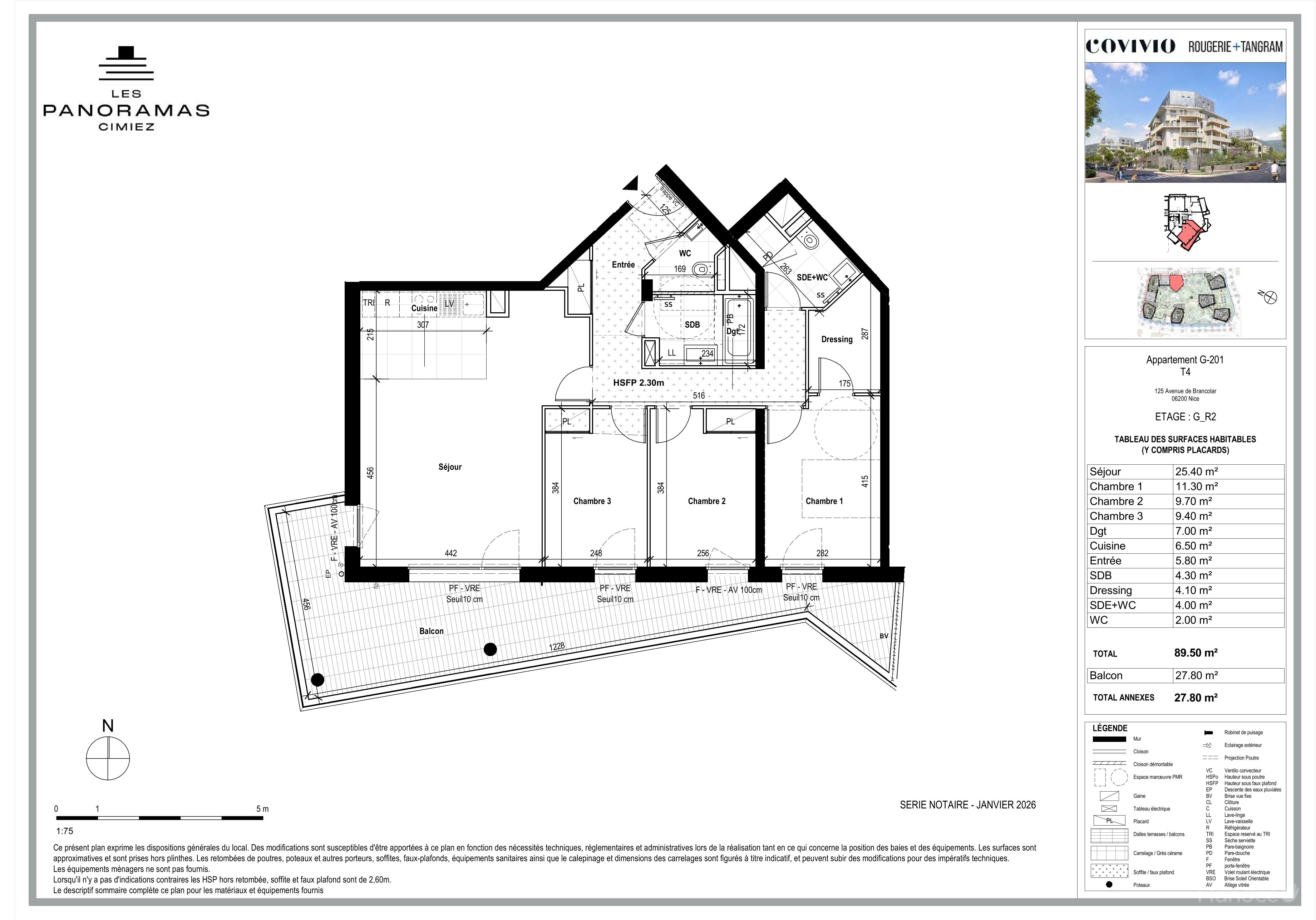 Plan du logement