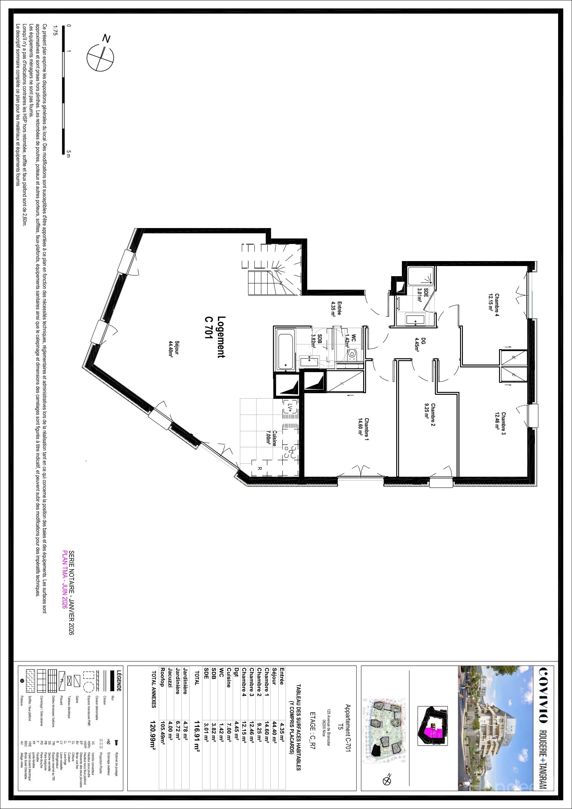 Plan du logement