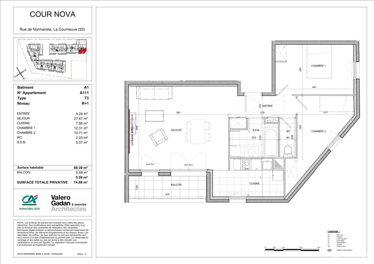 Cour Nova - T3