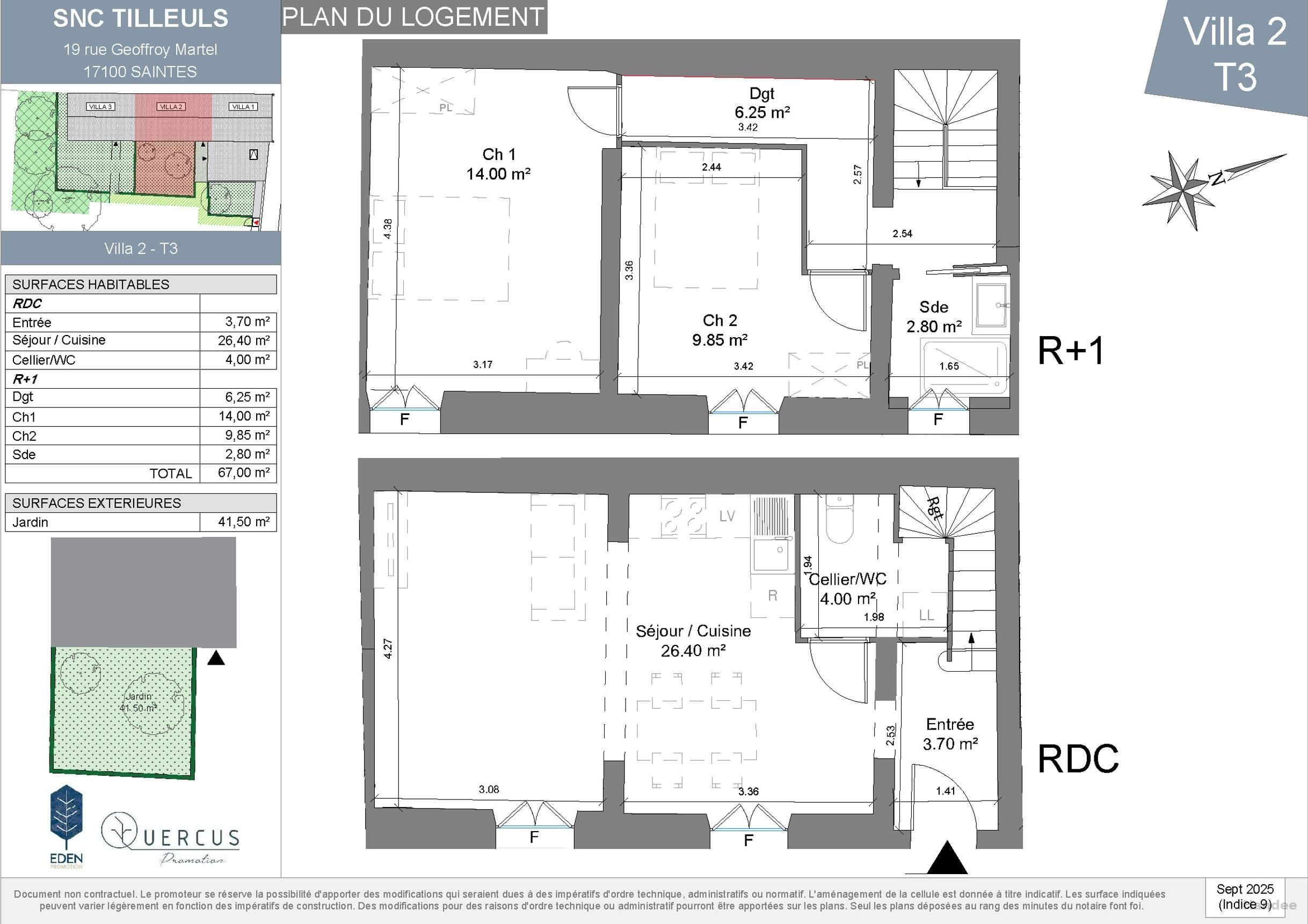 Villas Tilleuls - T3