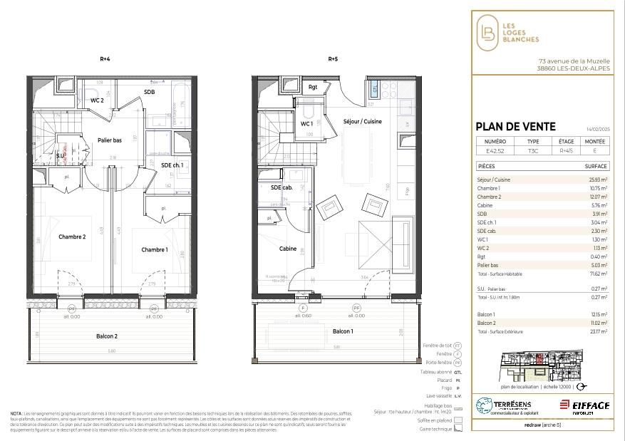 Plan du logement
